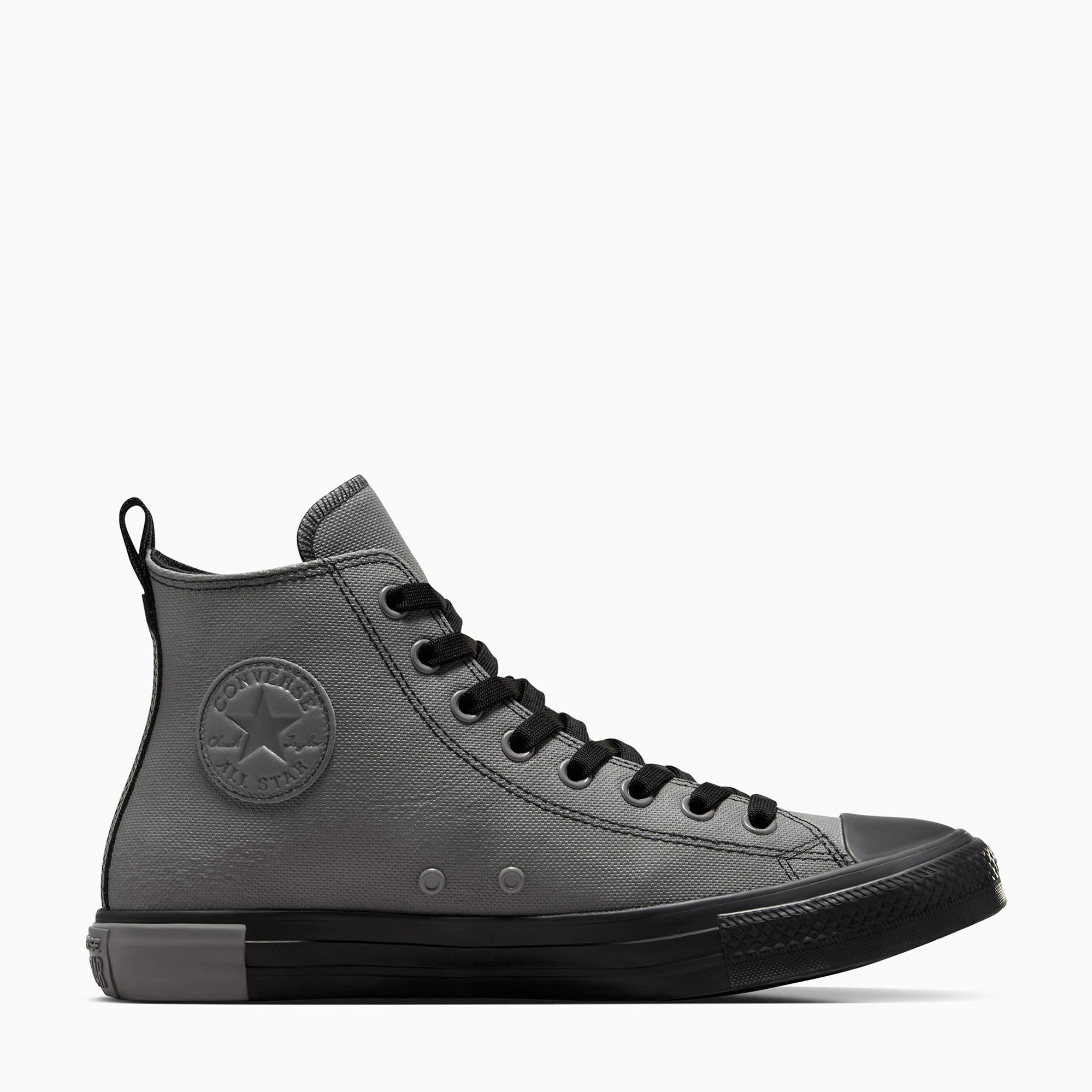 Converse Chuck Taylor All Star Unisex Gri Deri Sneaker