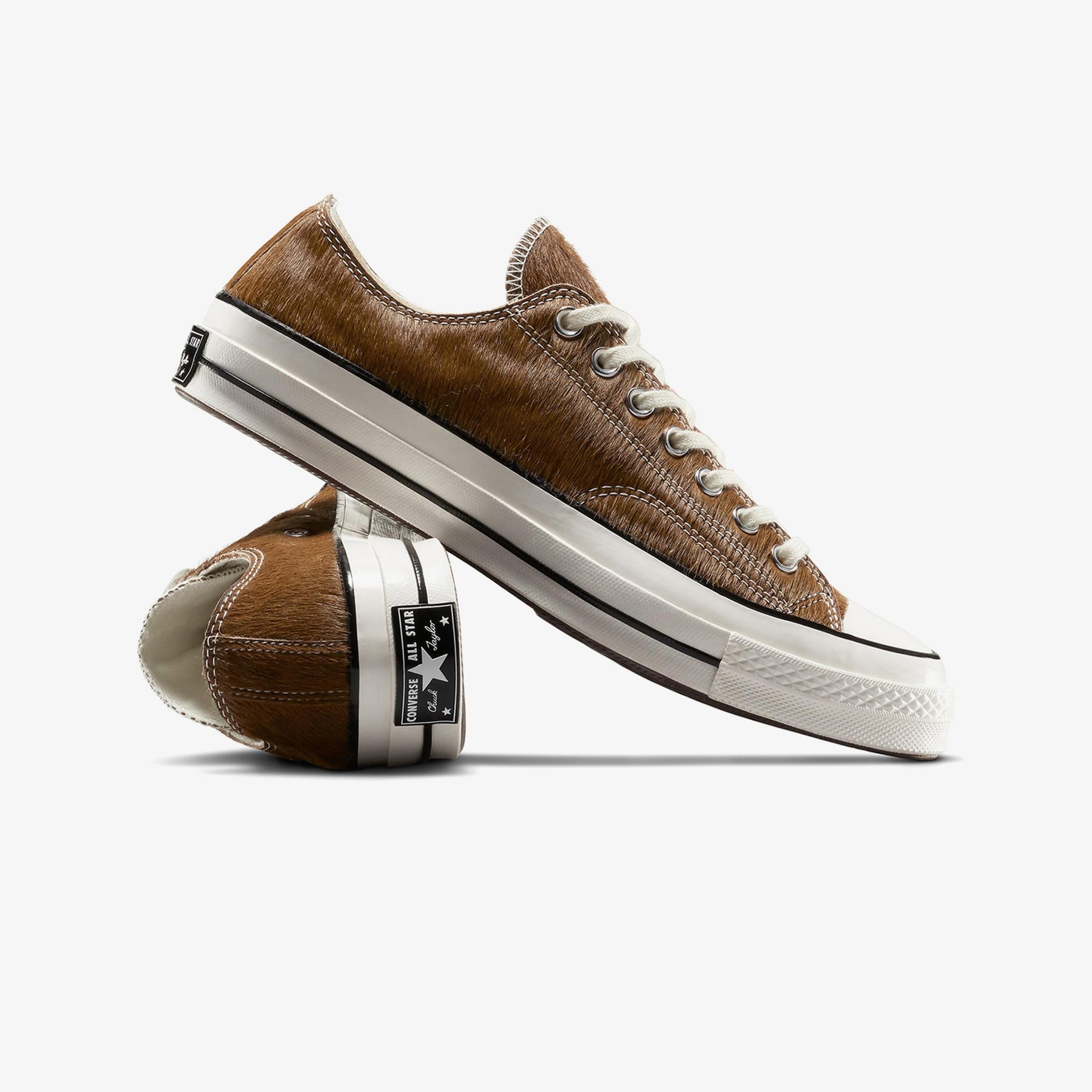 Converse Chuck 70 Pony Hair Unisex Kahverengi Sneaker