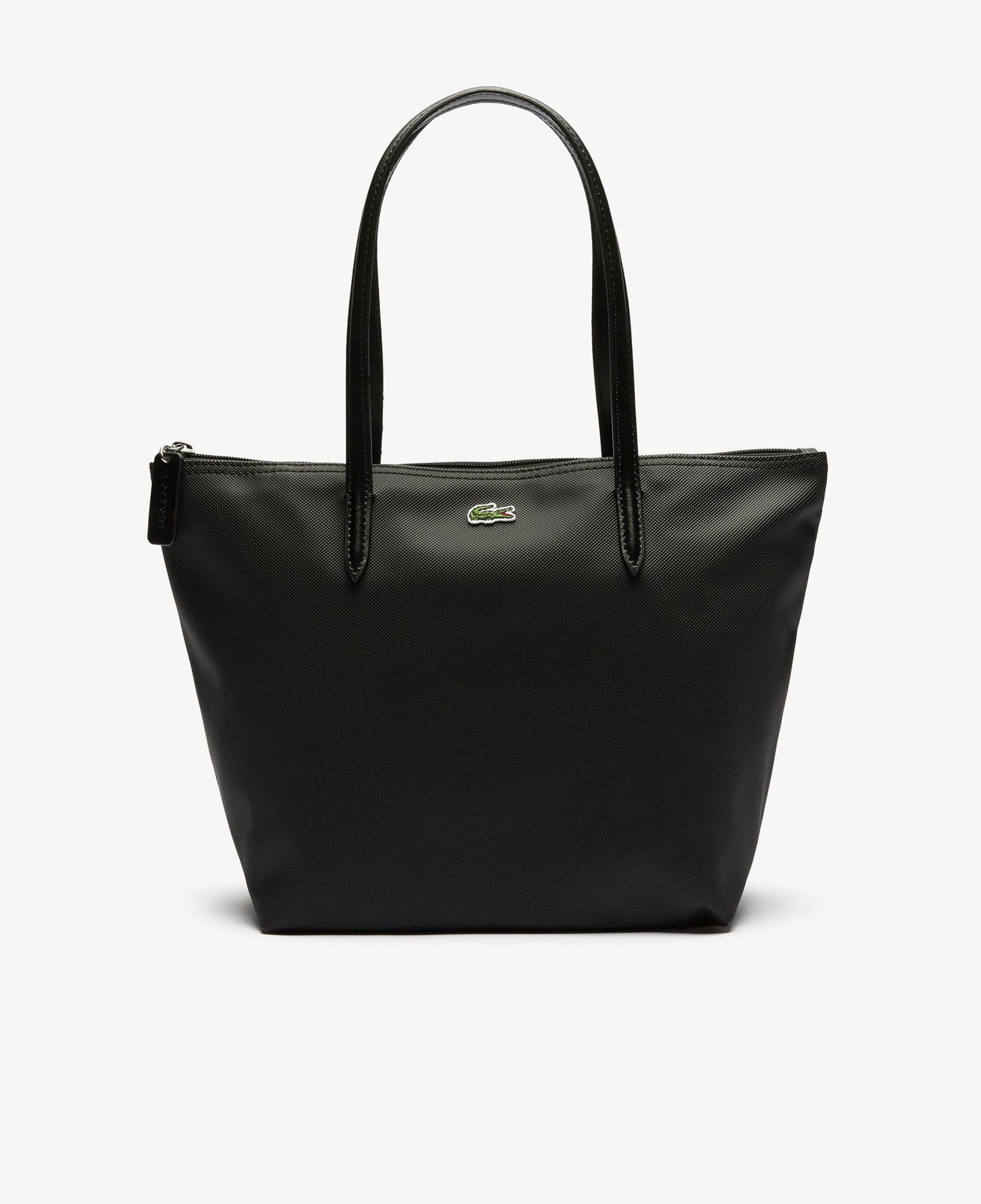 Lacoste Small L.12.12 Kadın Siyah Omuz Çantası