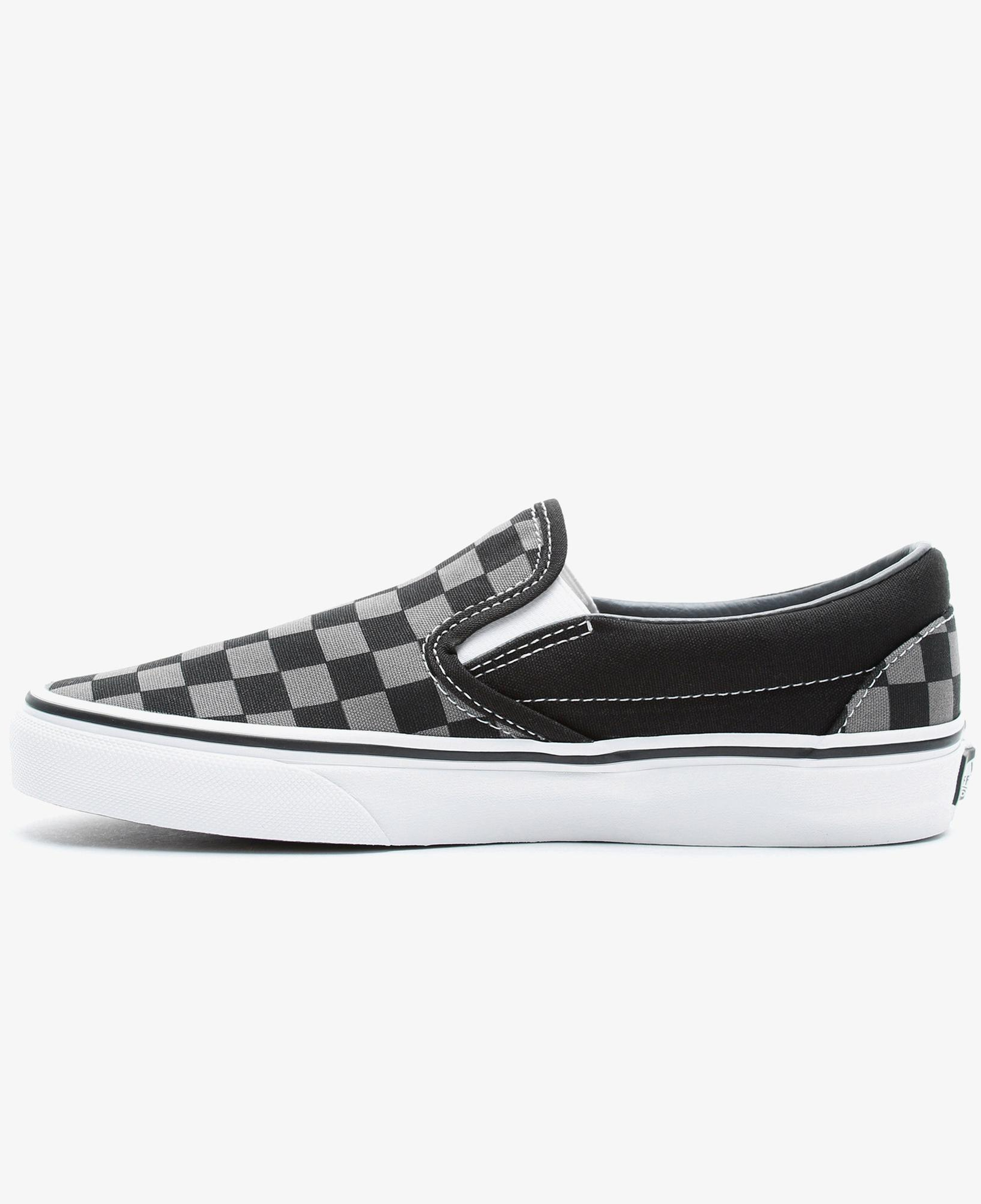 Vans Classic Slip-On Checkerboard Siyah Unisex Sneaker
