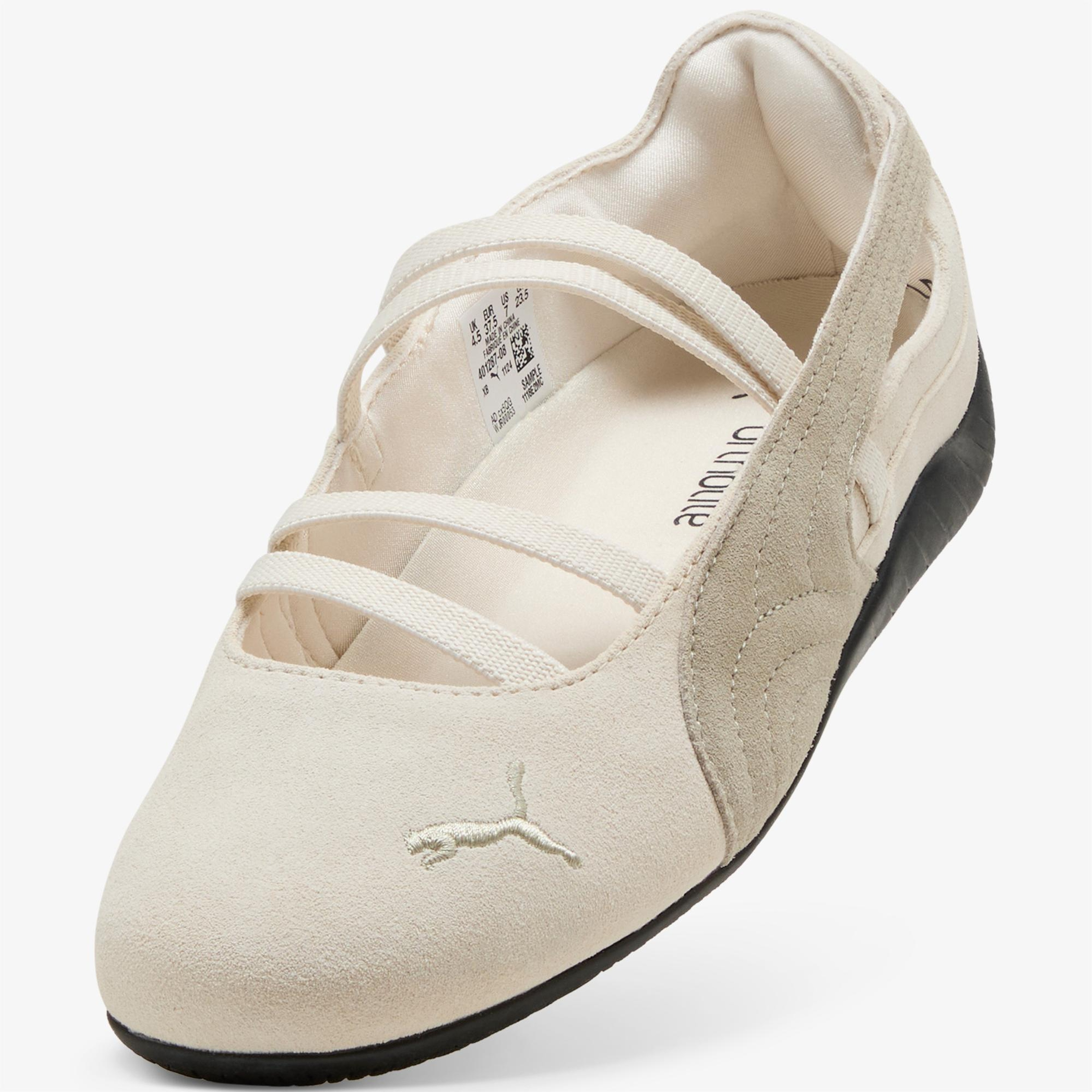 Puma Speedcat Ballet SD Kadın Krem Babet