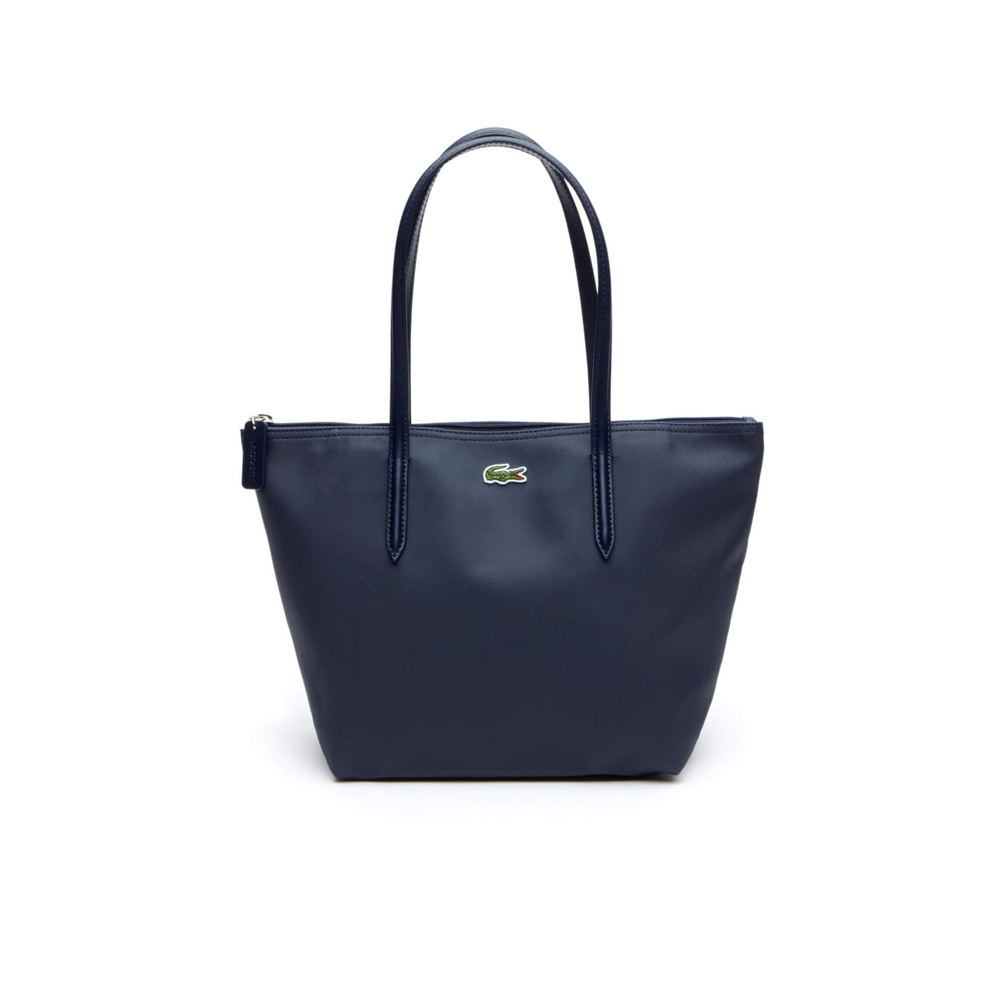 Lacoste Small L.12.12 Kadın Lacivert Omuz Çantası