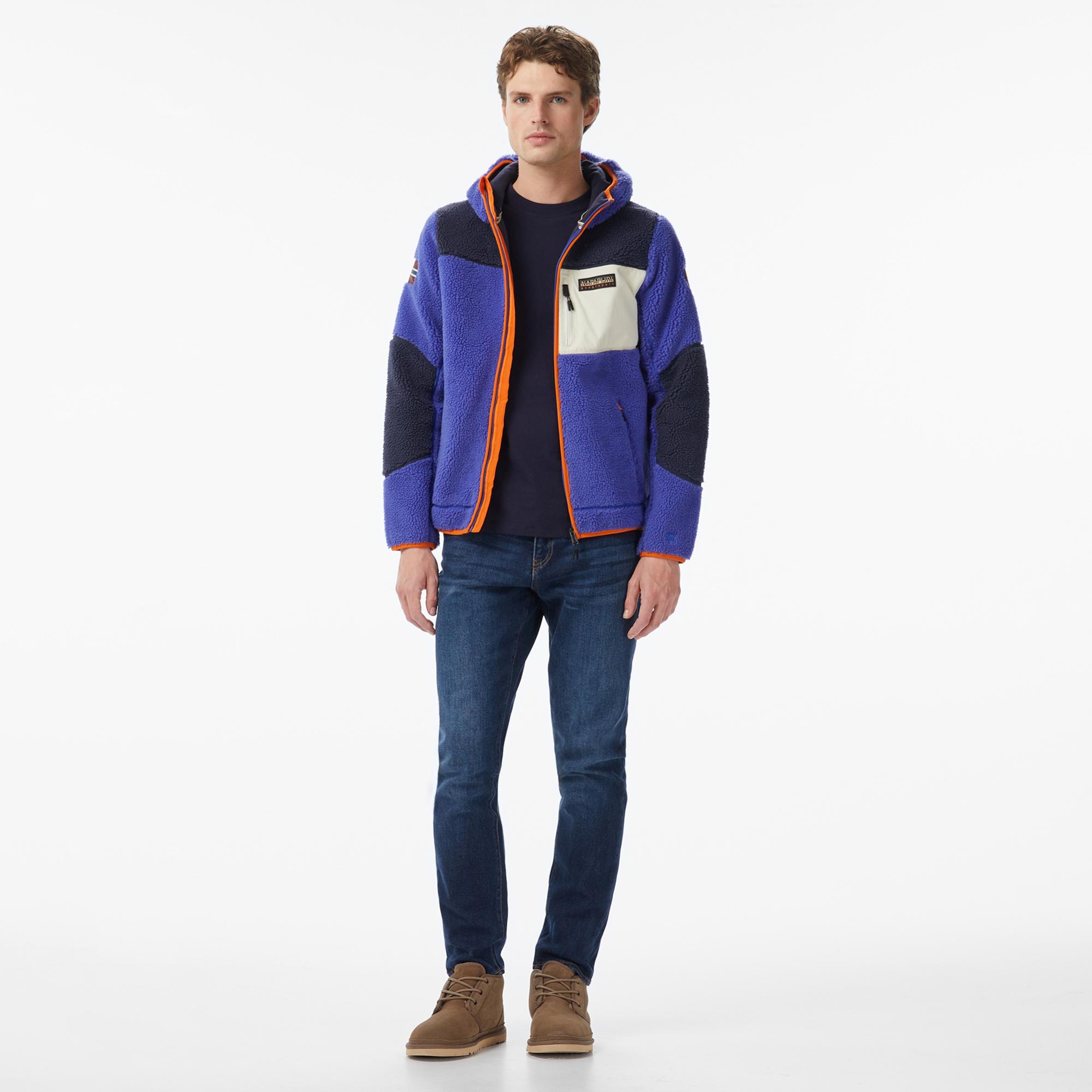 Napapijri Yupik Erkek Mavi Sweatshirt