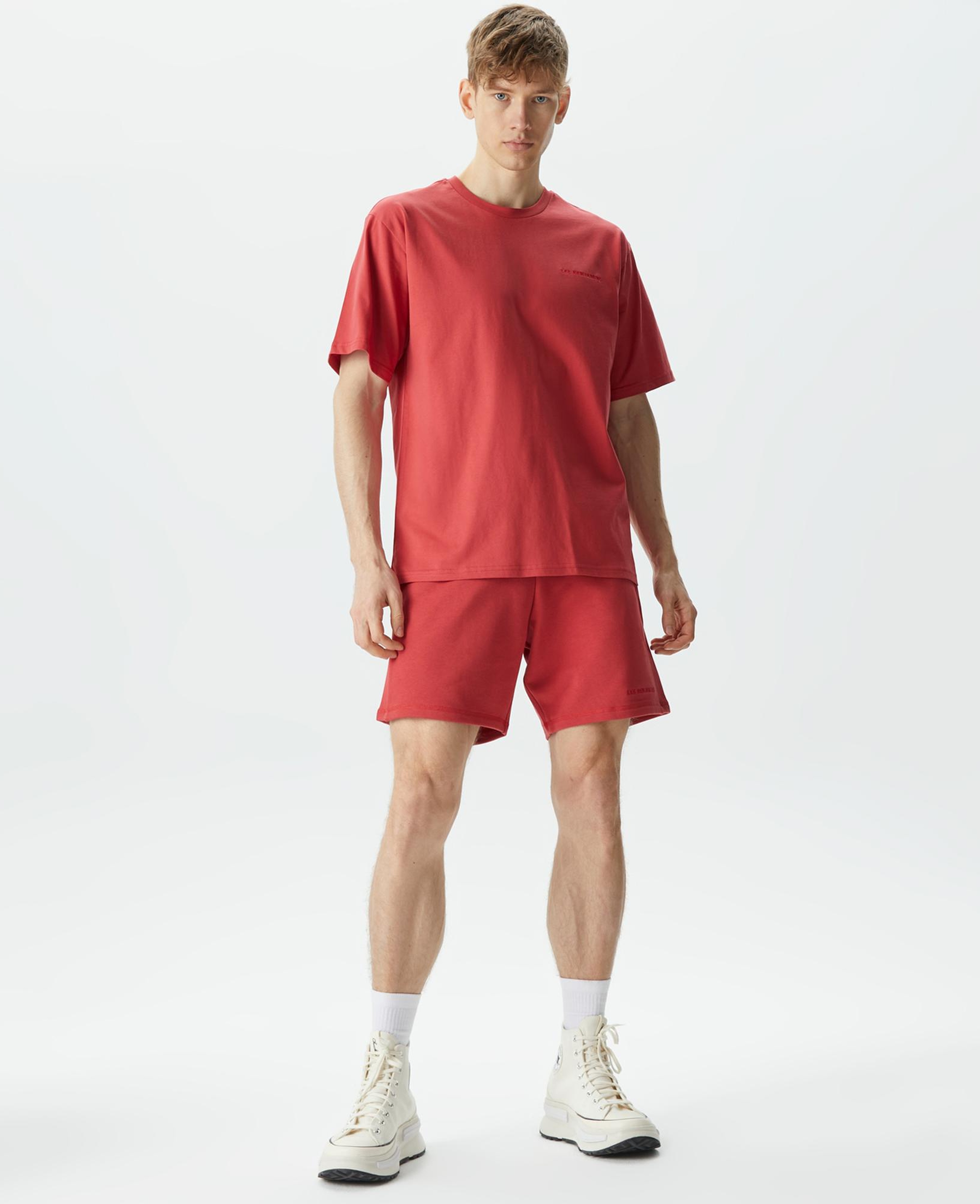 Les Benjamins Essentials 304 Erkek Kırmızı T-Shirt