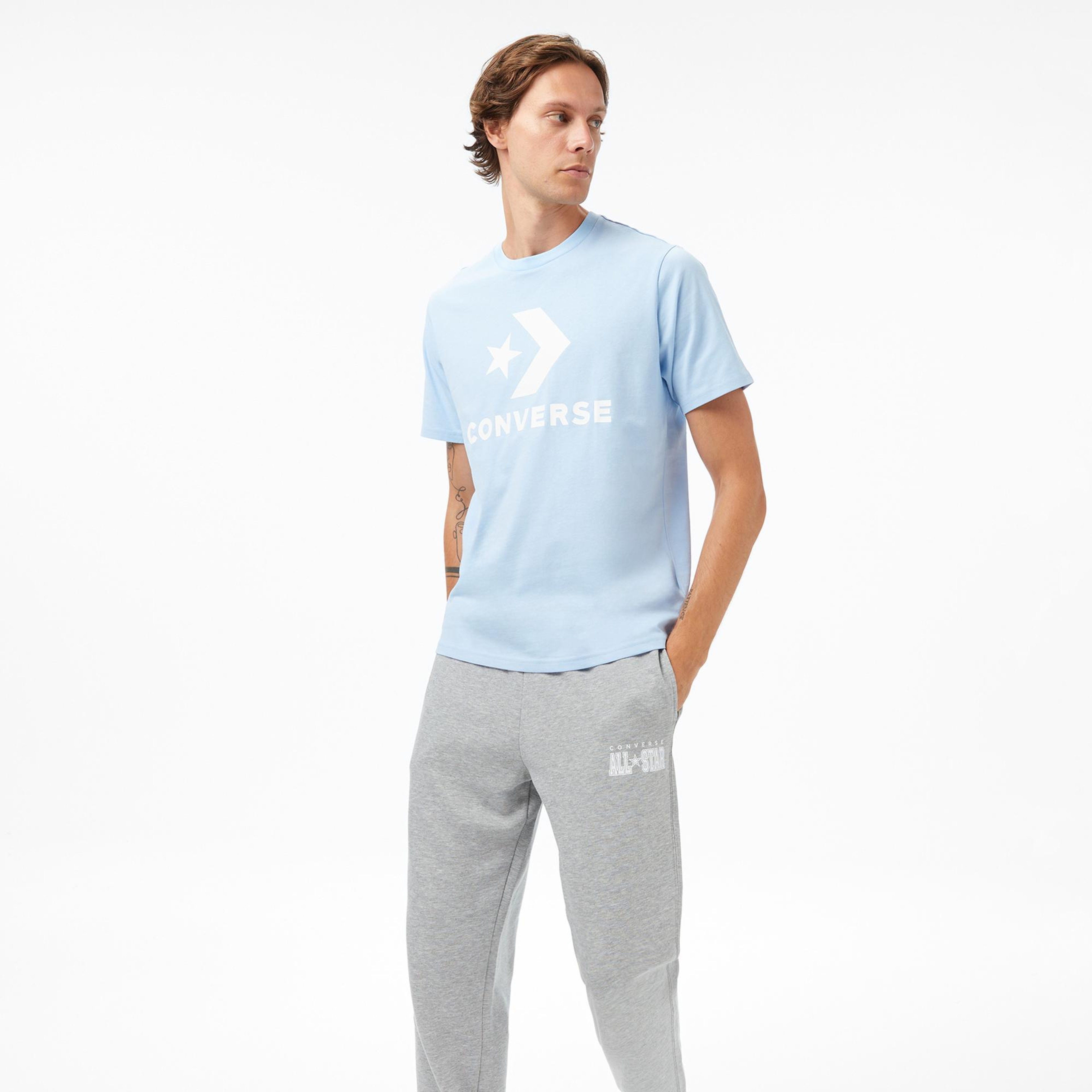 Converse Erkek Mavi T-Shirt