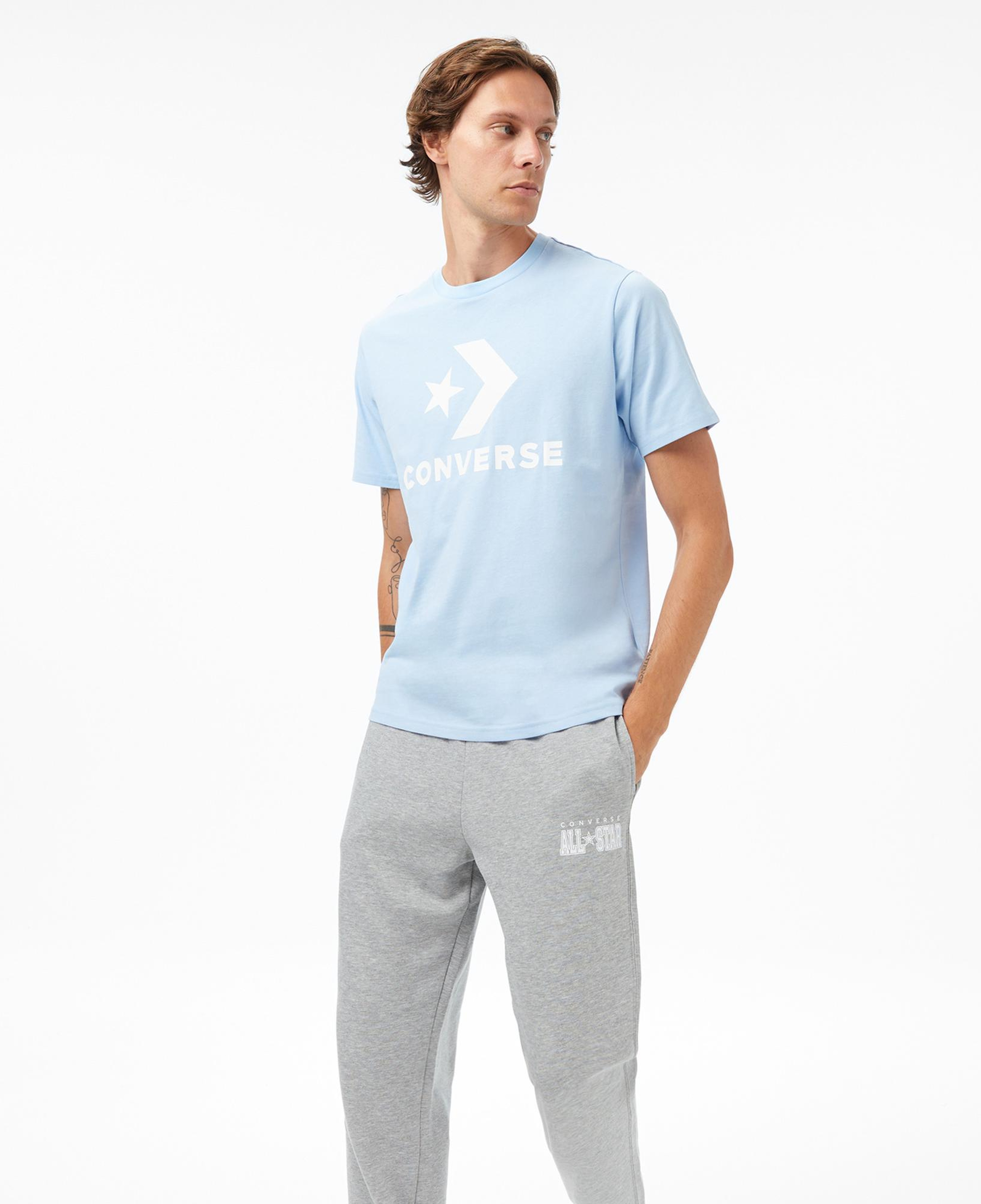 Converse Erkek Mavi T-Shirt