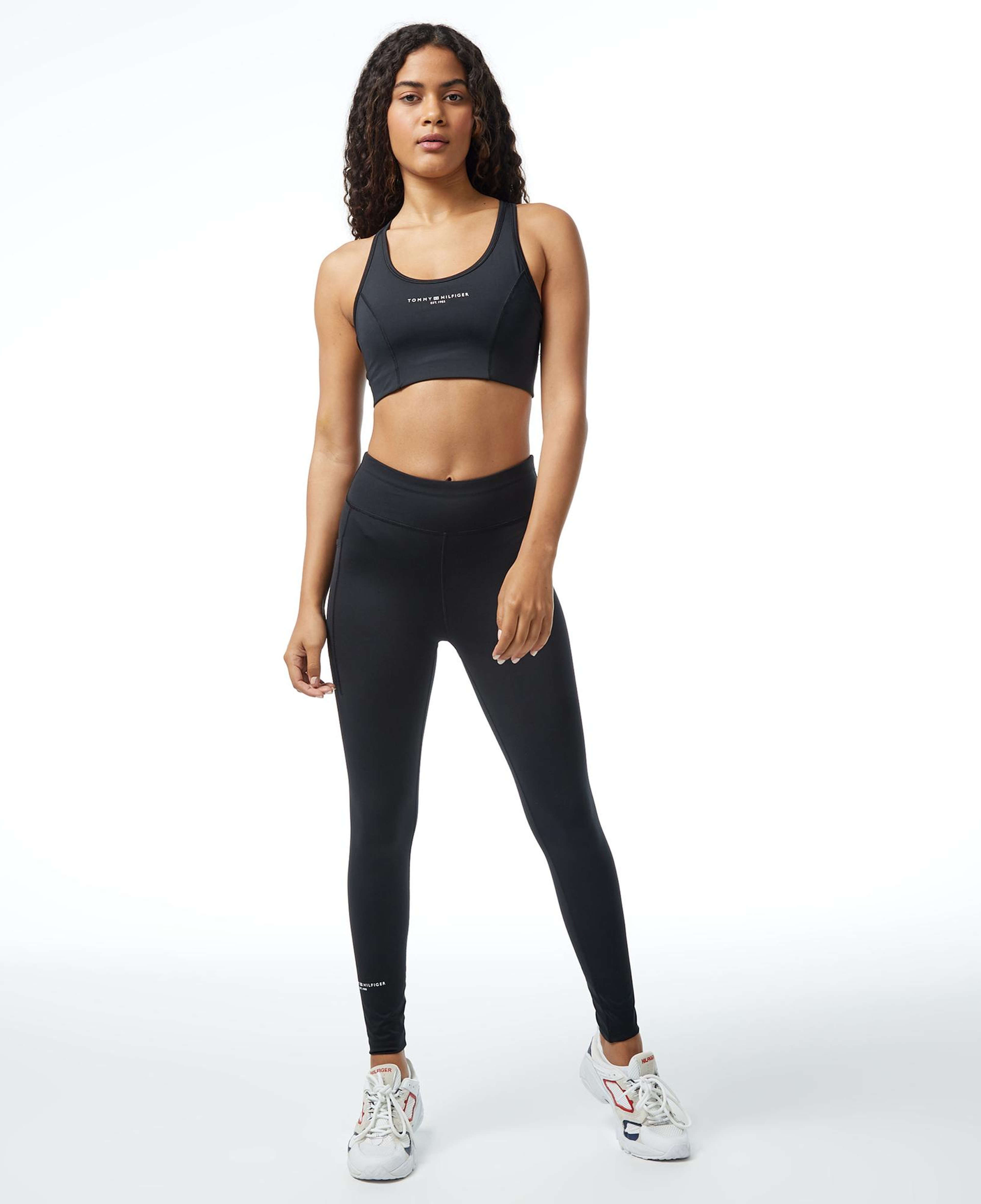 Tommy Hilfiger Essentials Mini Mid Kadın Siyah Bra