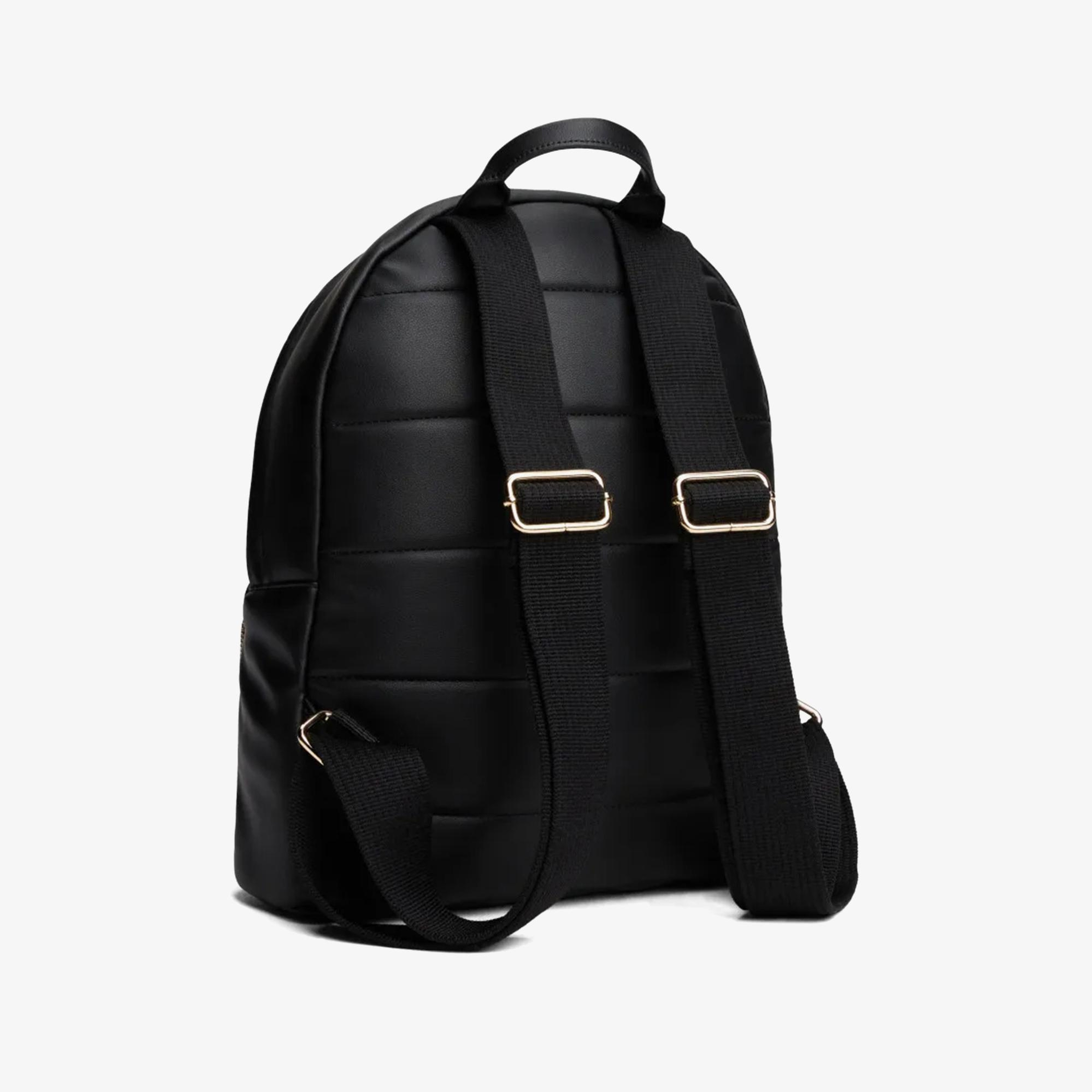 Tommy Hilfiger Popette Soft Dome Kadın Siyah Sırt Çantası