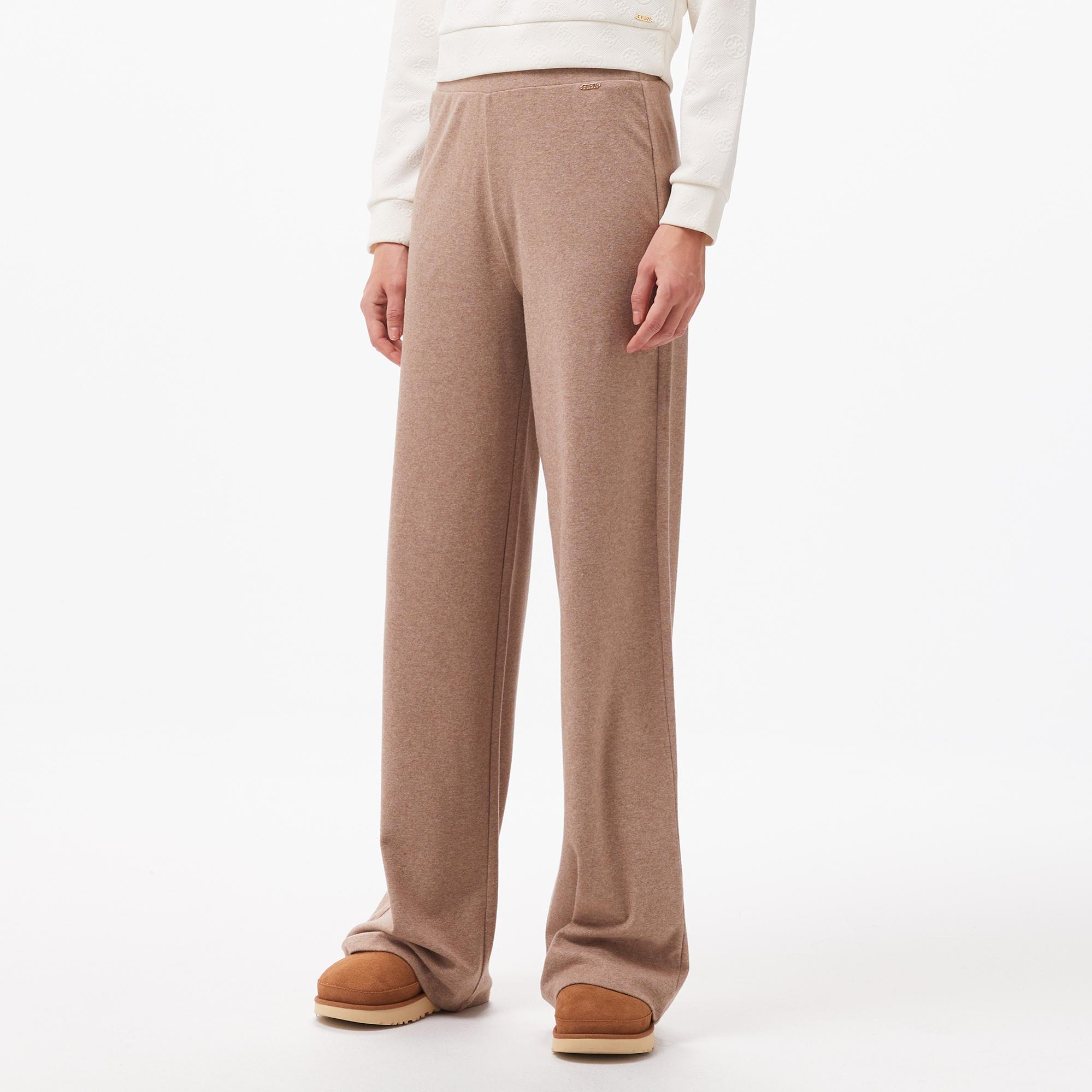 Guess Elsa Pants Brushed Cozy Jersey Kadın Renkli Pijama Altı