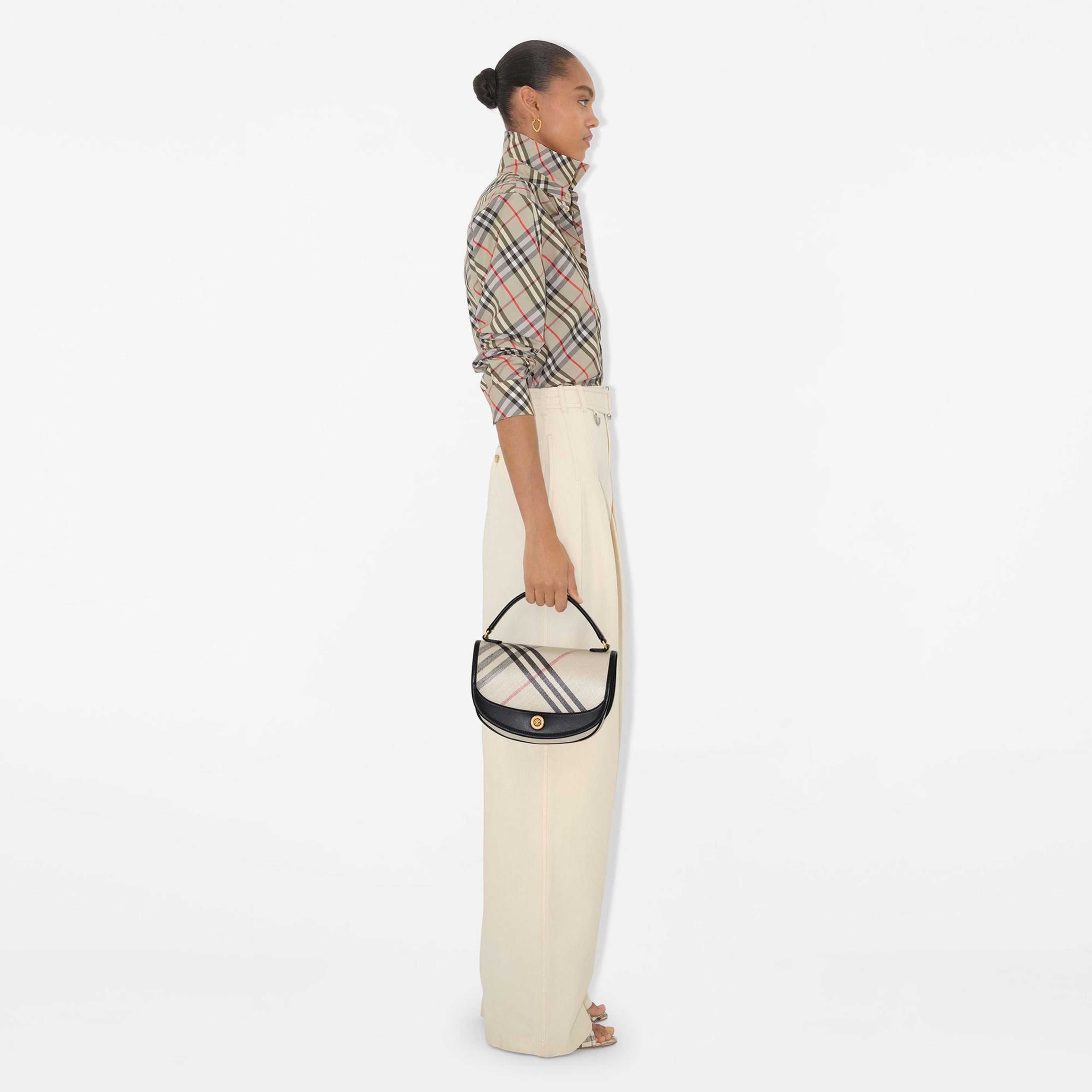 Burberry Kadın Krem Gömlek