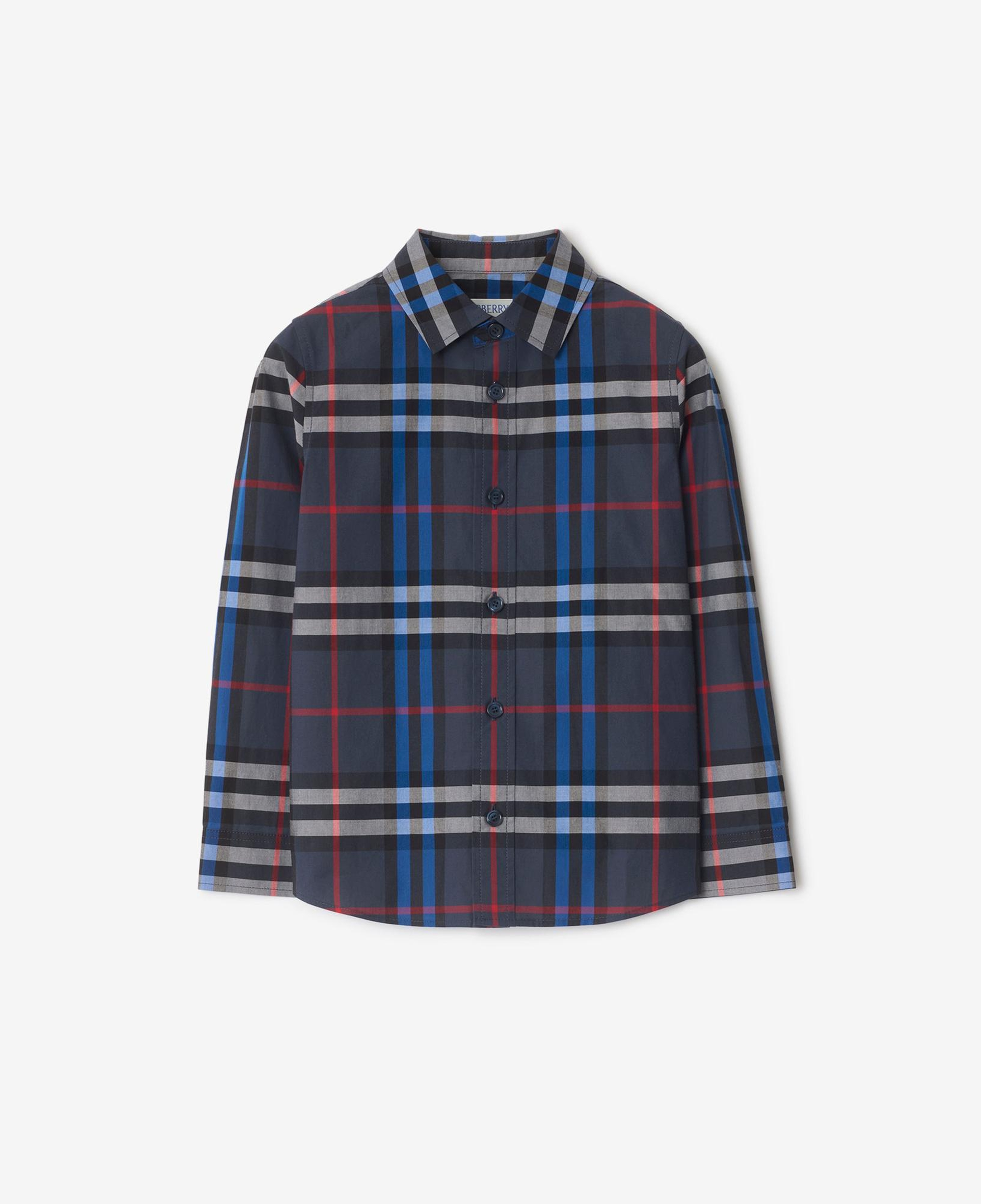 Burberry Owen Çocuk Lacivert Gömlek