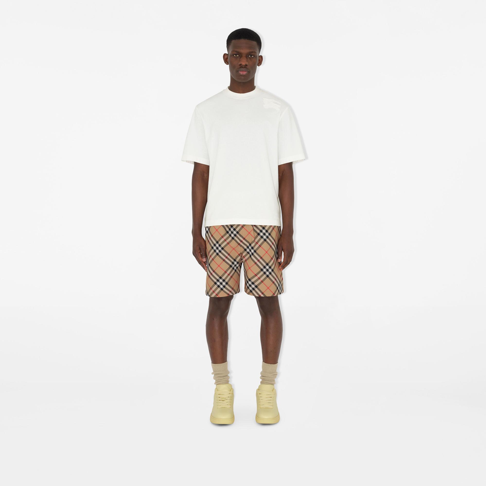 Burberry Check Erkek Bej Şort