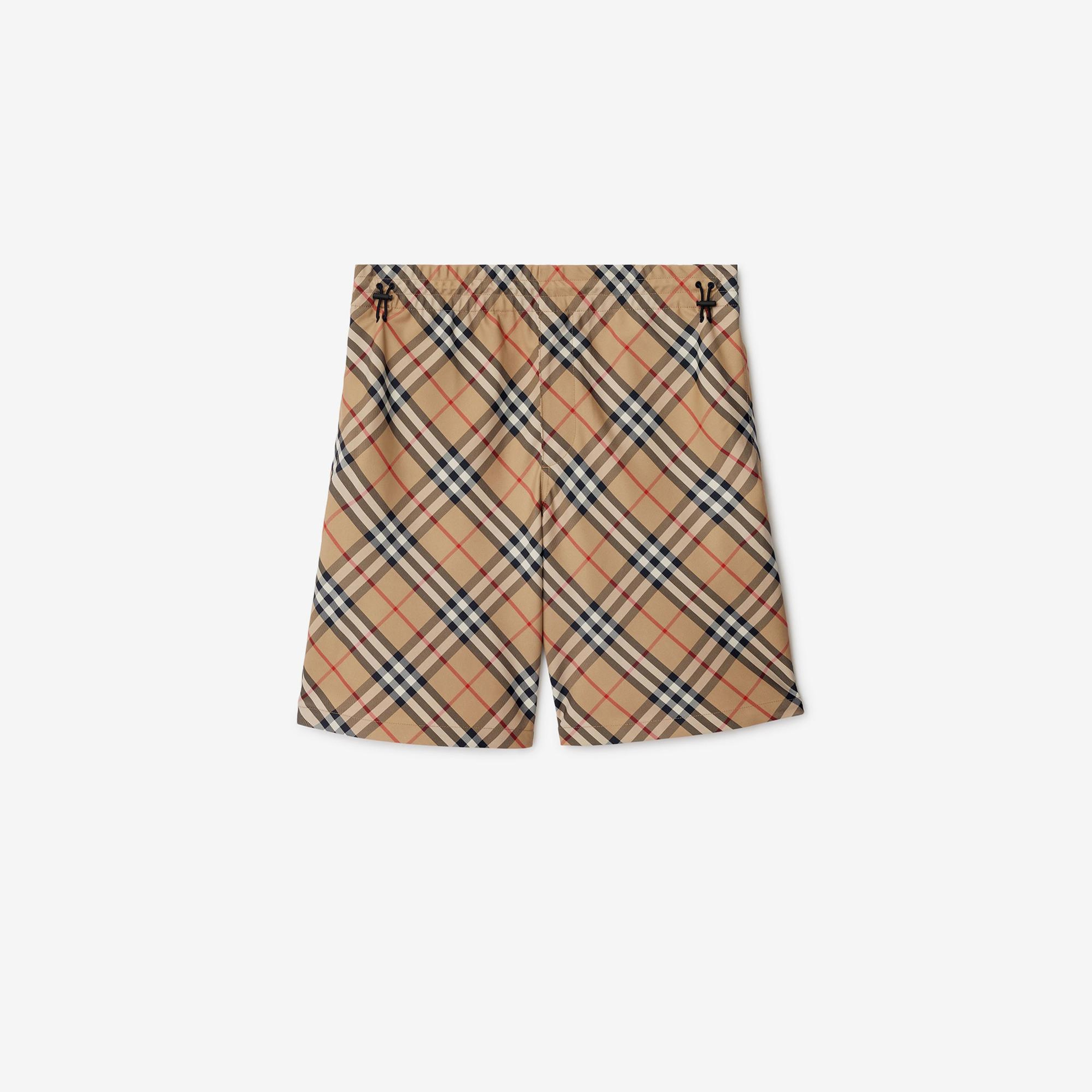 Burberry Check Erkek Bej Şort