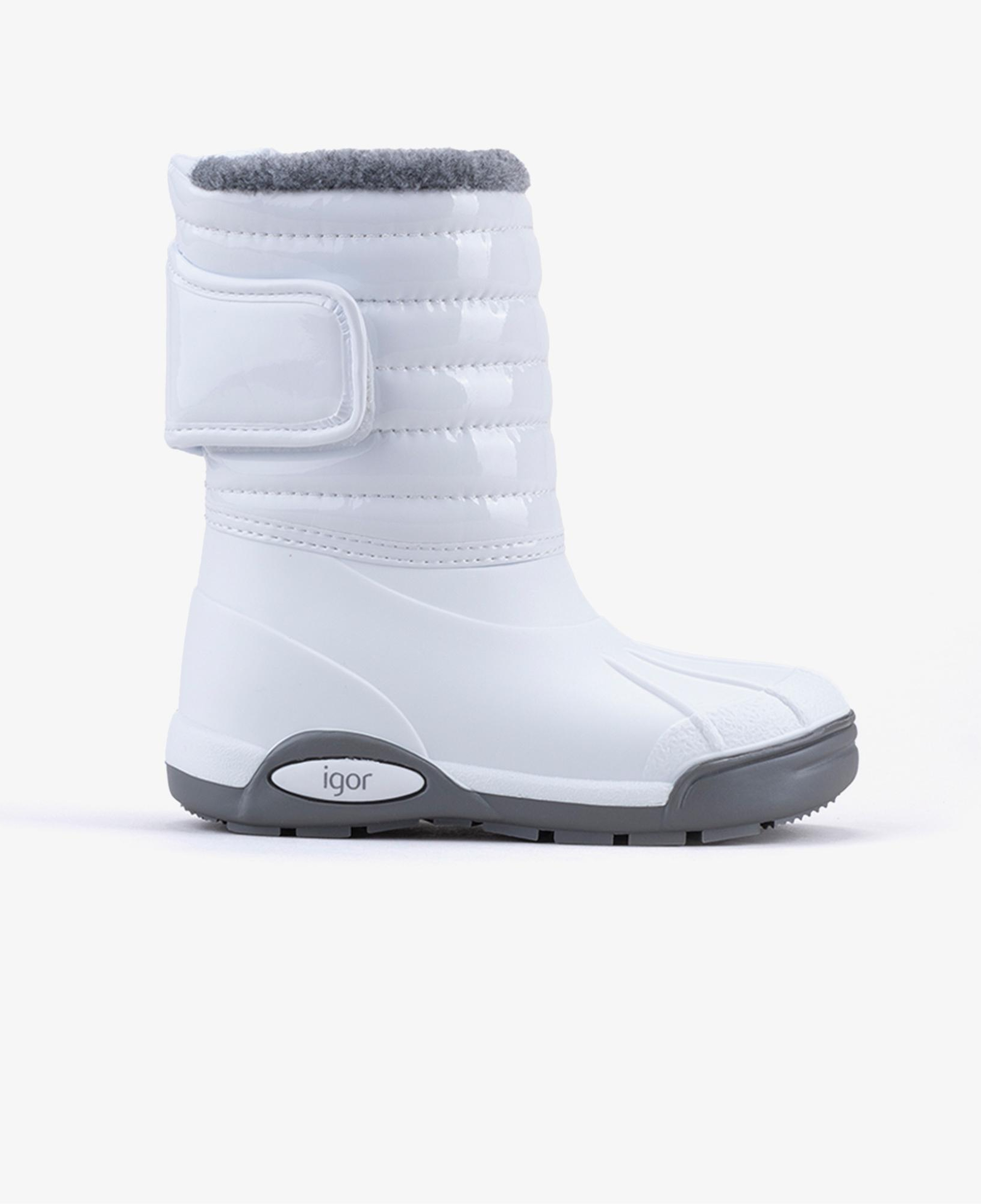 IGOR Topo Ski Charol Çocuk Beyaz Bot