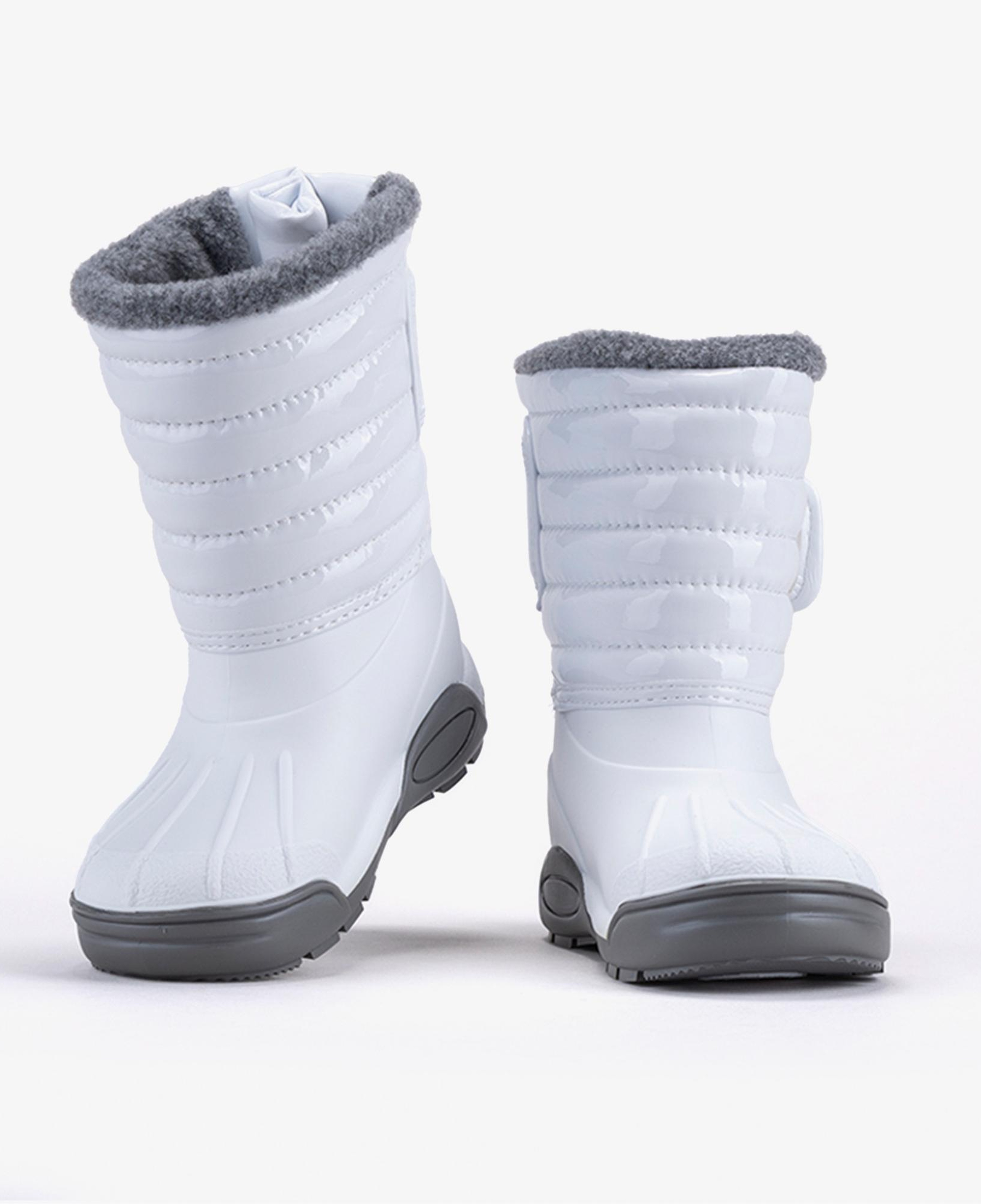 IGOR Topo Ski Charol Çocuk Beyaz Bot