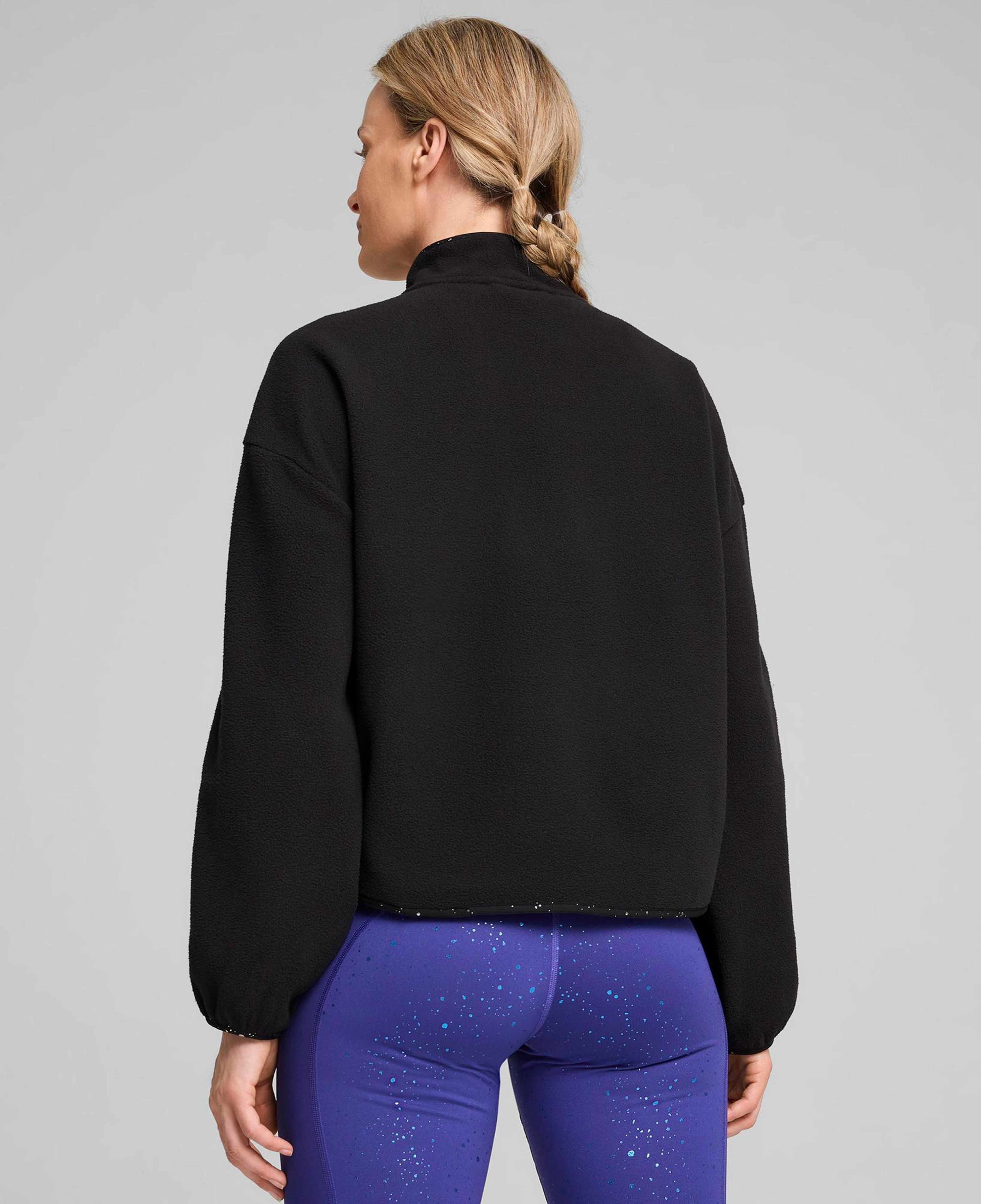 Puma Intergalactic Fleece Fz Kadın Siyah Ceket