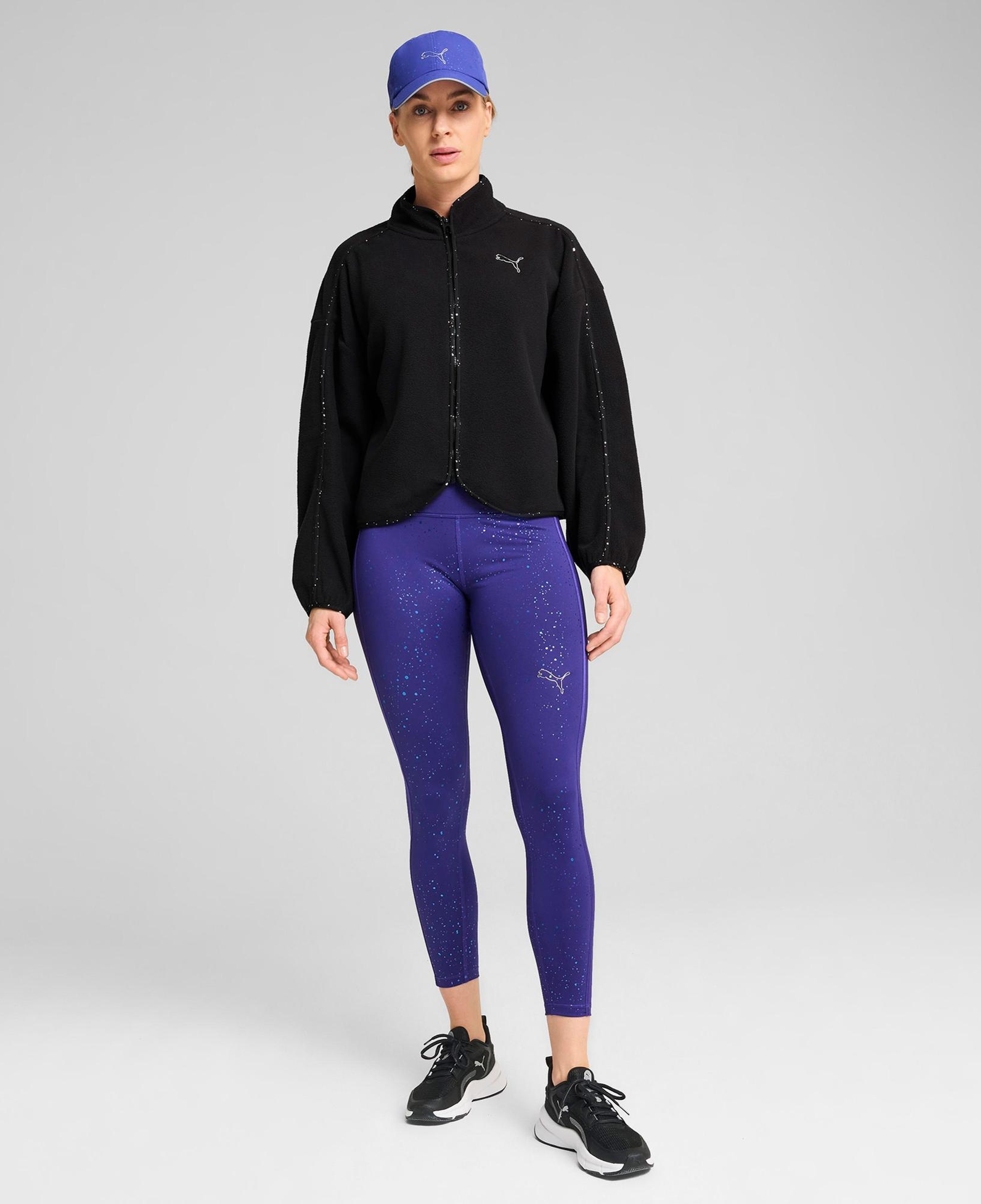 Puma Intergalactic Fleece Fz Kadın Siyah Ceket