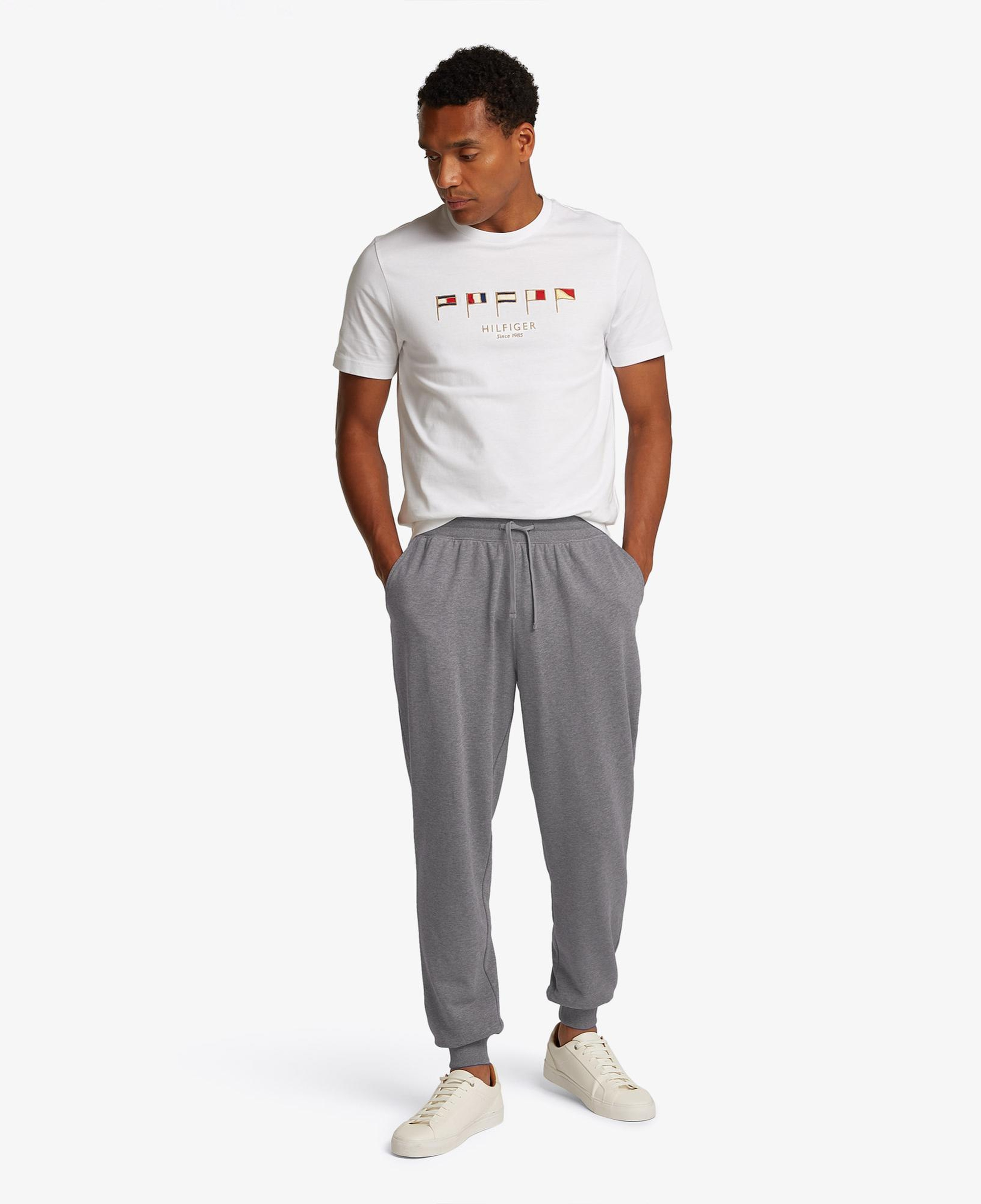 Tommy Hilfiger Essential Terry Erkek Gri Eşofman Altı