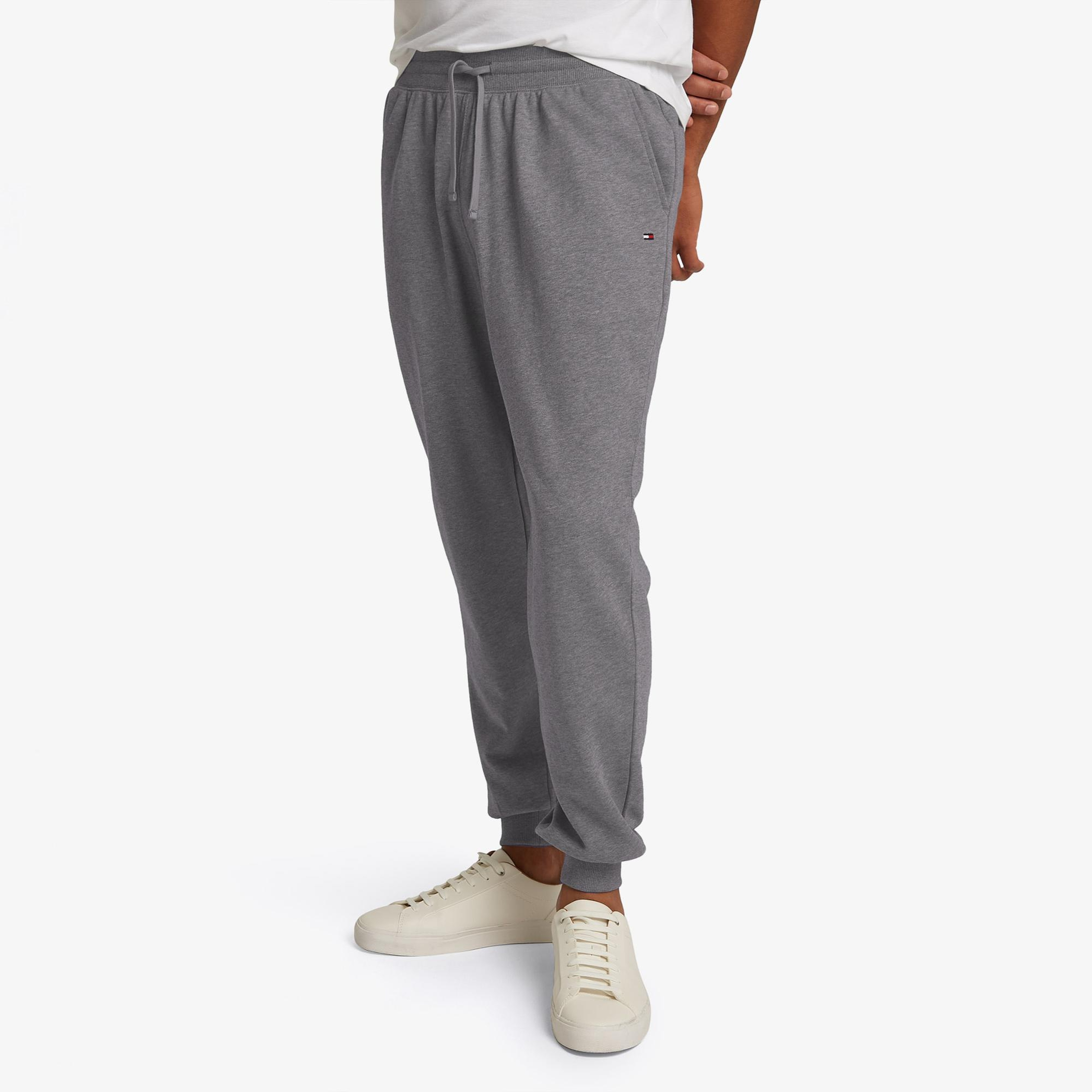 Tommy Hilfiger Essential Terry Erkek Gri Eşofman Altı