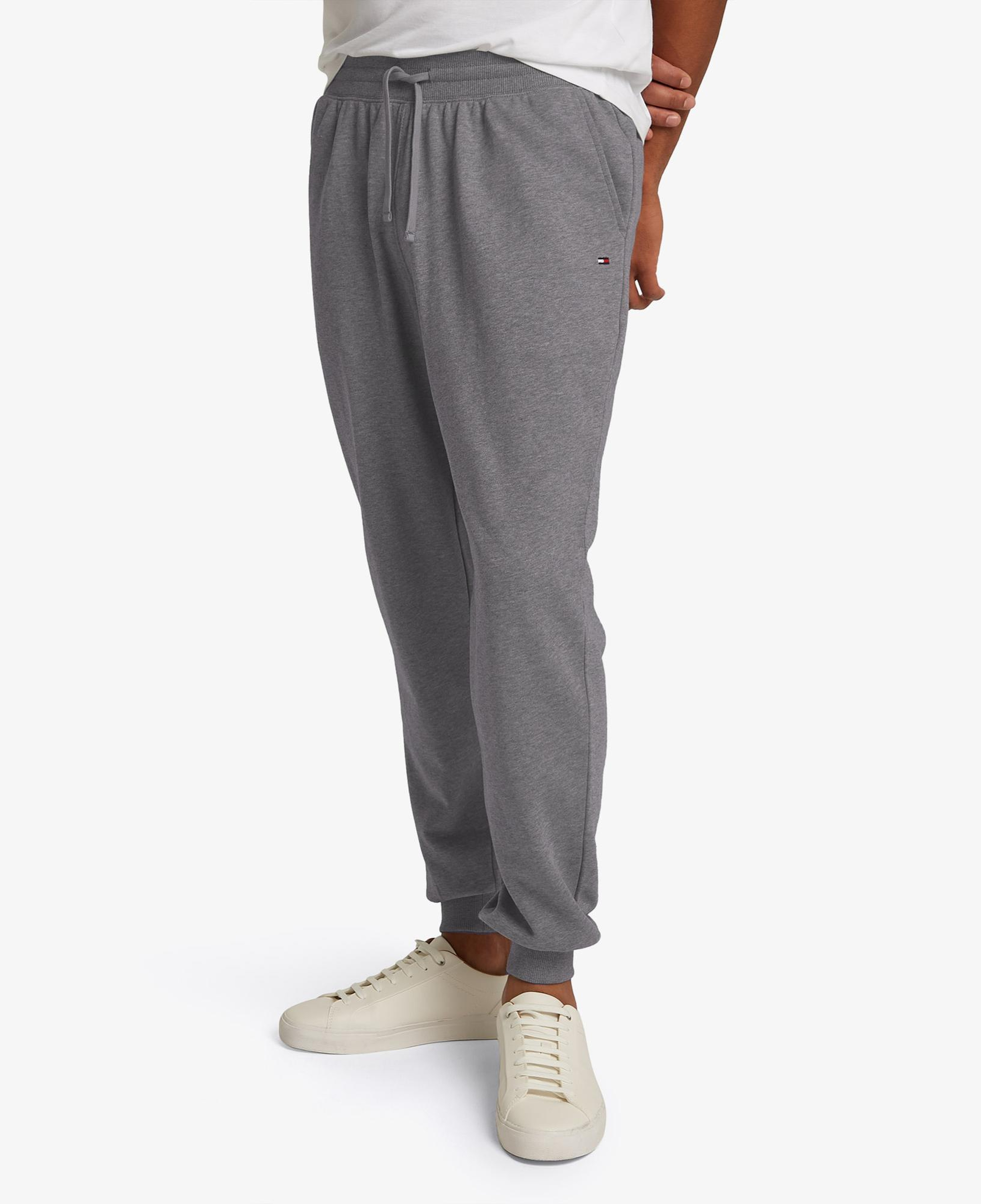 Tommy Hilfiger Essential Terry Erkek Gri Eşofman Altı