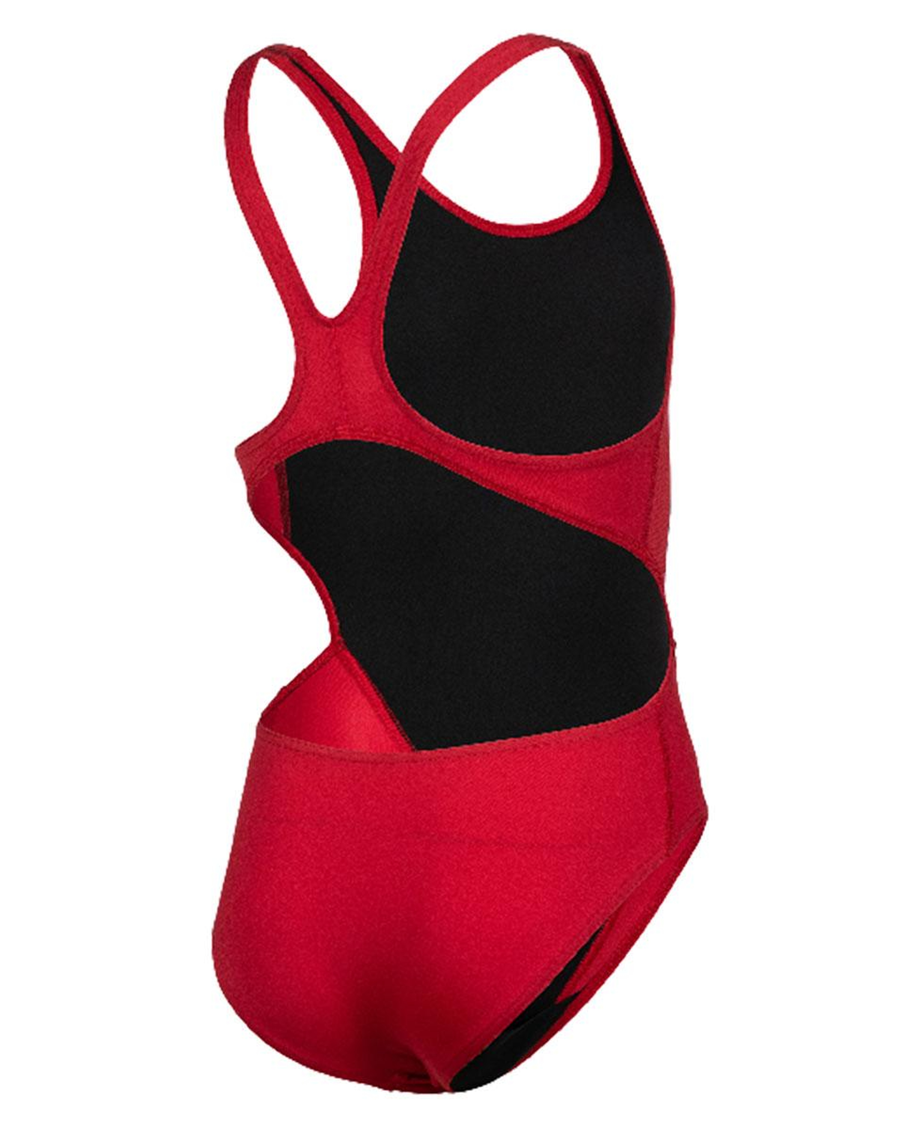 Team Swimsuit Swim Tech Solid Çocuk Kırmızı Yüzücü Mayosu 004764450