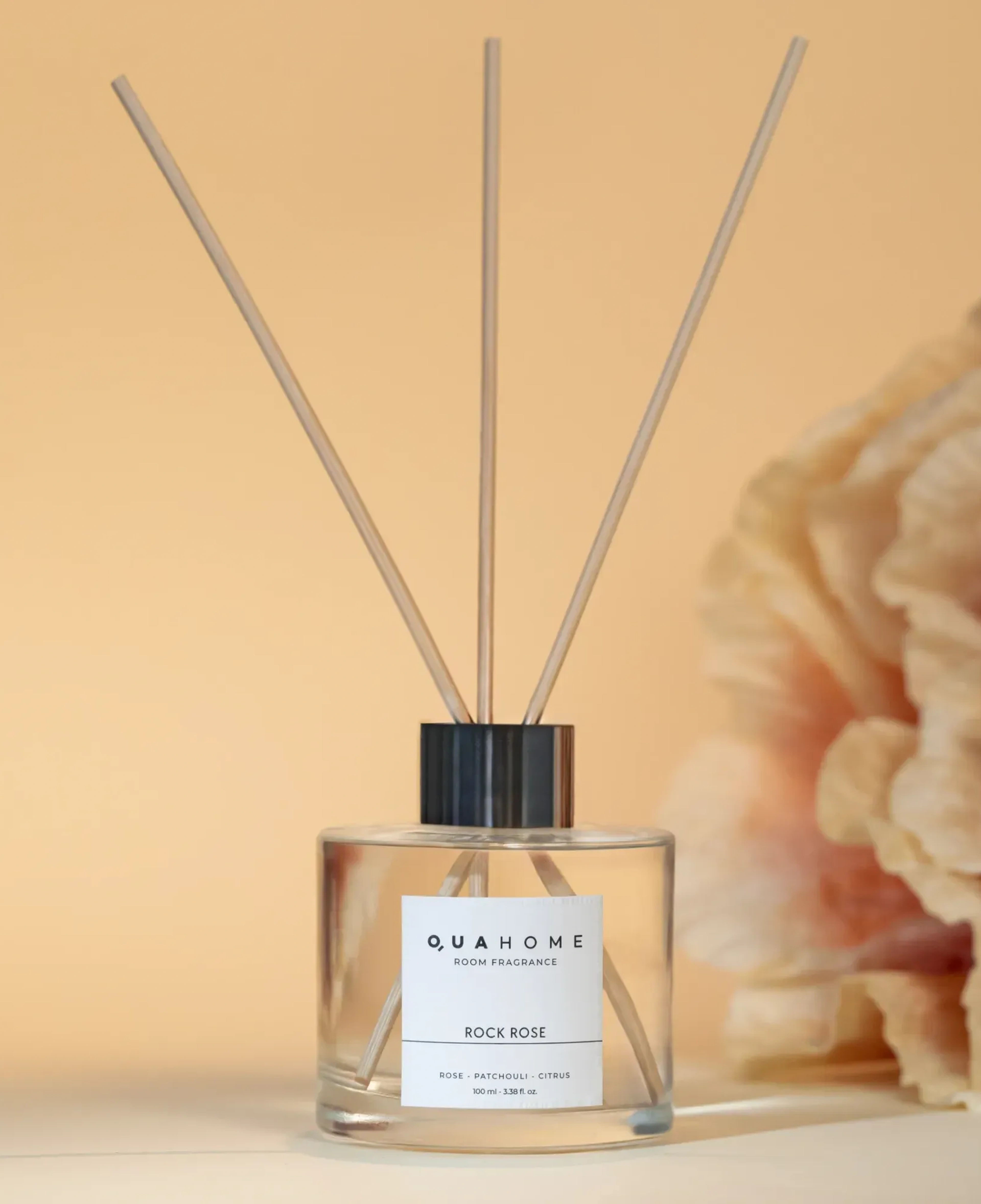 Qua Home Rock Rose Çubuklu Oda Kokusu Silindir Şişe 100 Ml