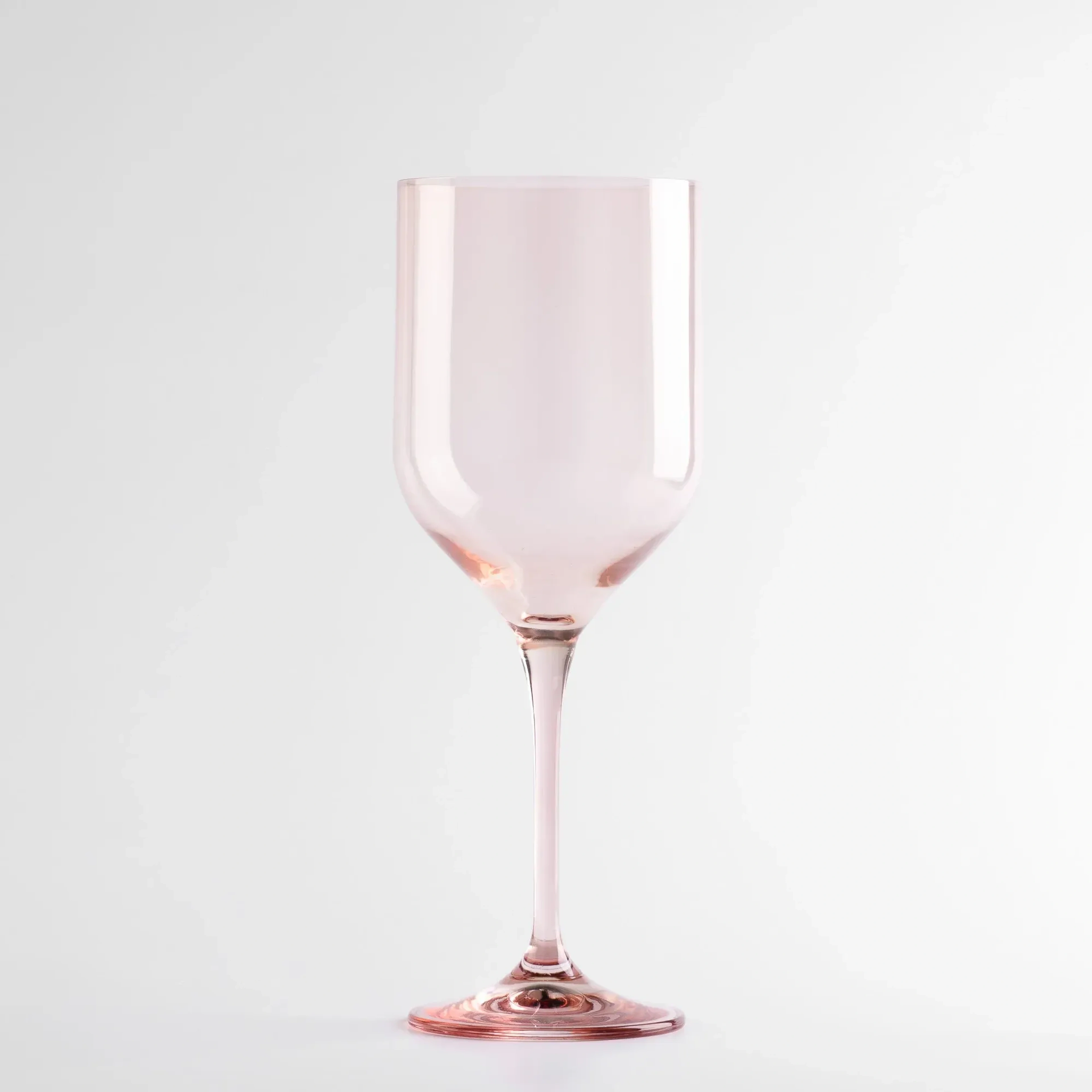 Sunset Kristal Kırmızı Şarap Kadehi Pudra 400 cc