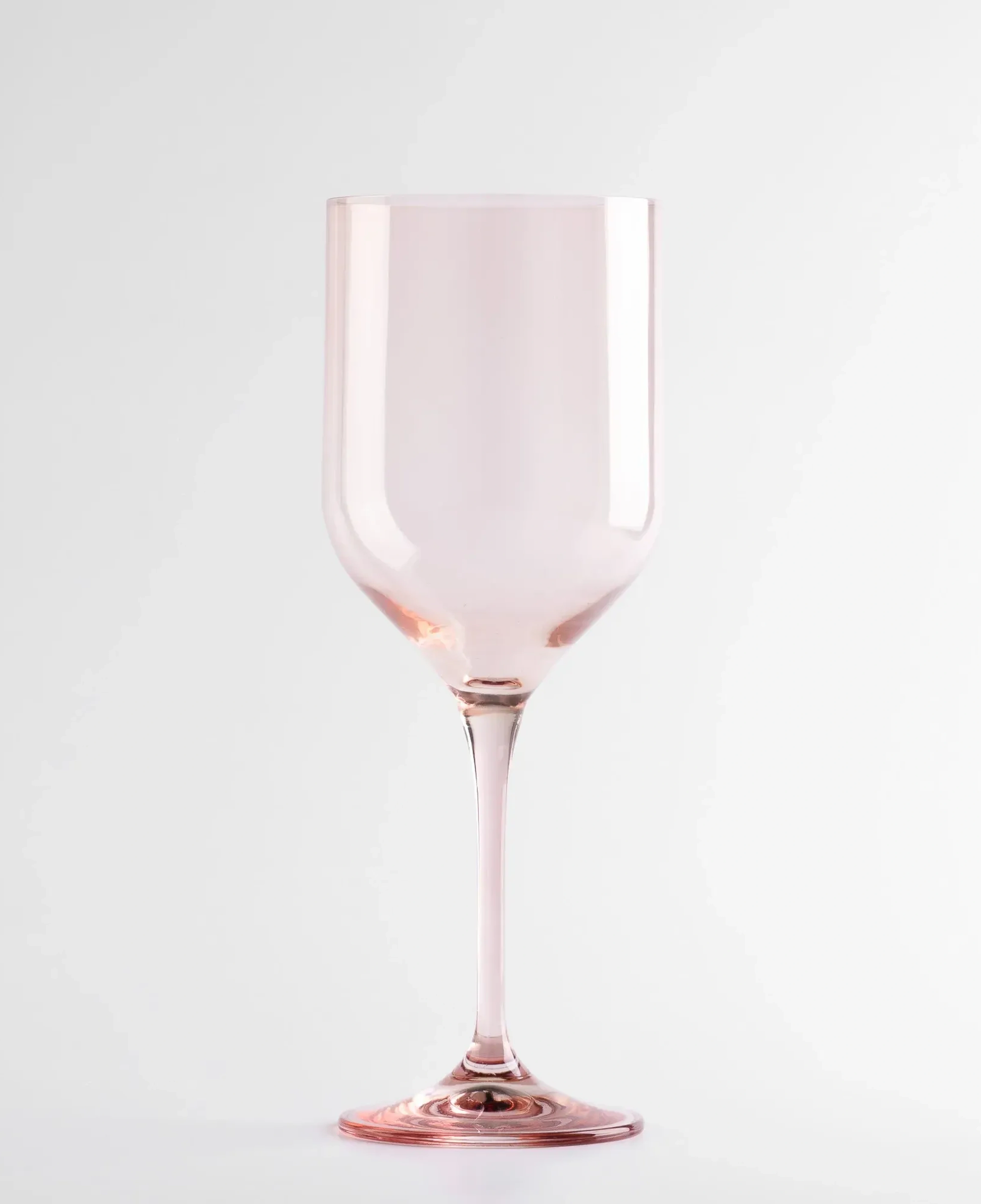 Sunset Kristal Kırmızı Şarap Kadehi Pudra 400 cc