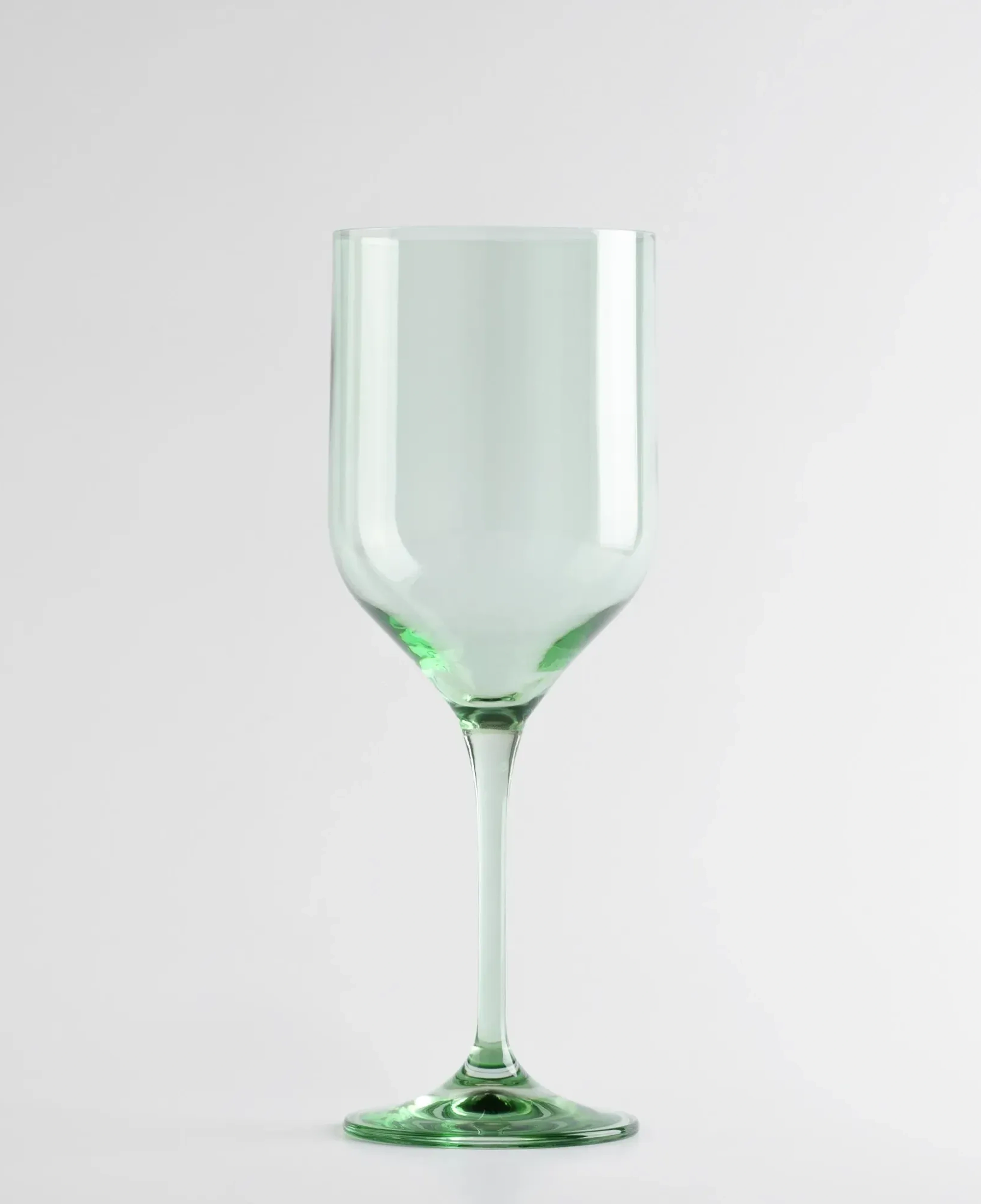 Sunset Kristal Kırmızı Şarap Kadehi Yeşil 400 cc