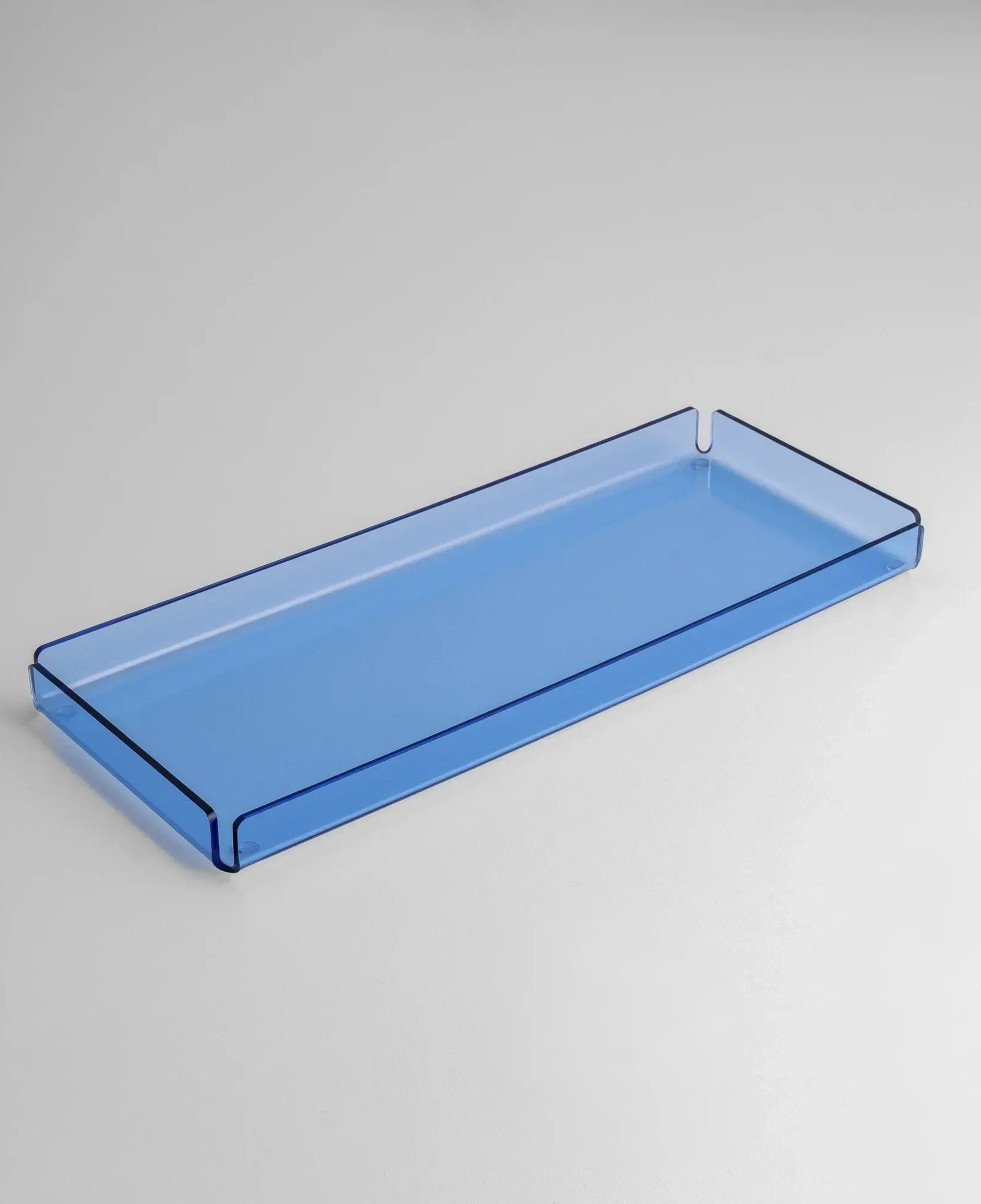 Qua Home Esbo Pleksi Tepsi Mavi 40x17 cm