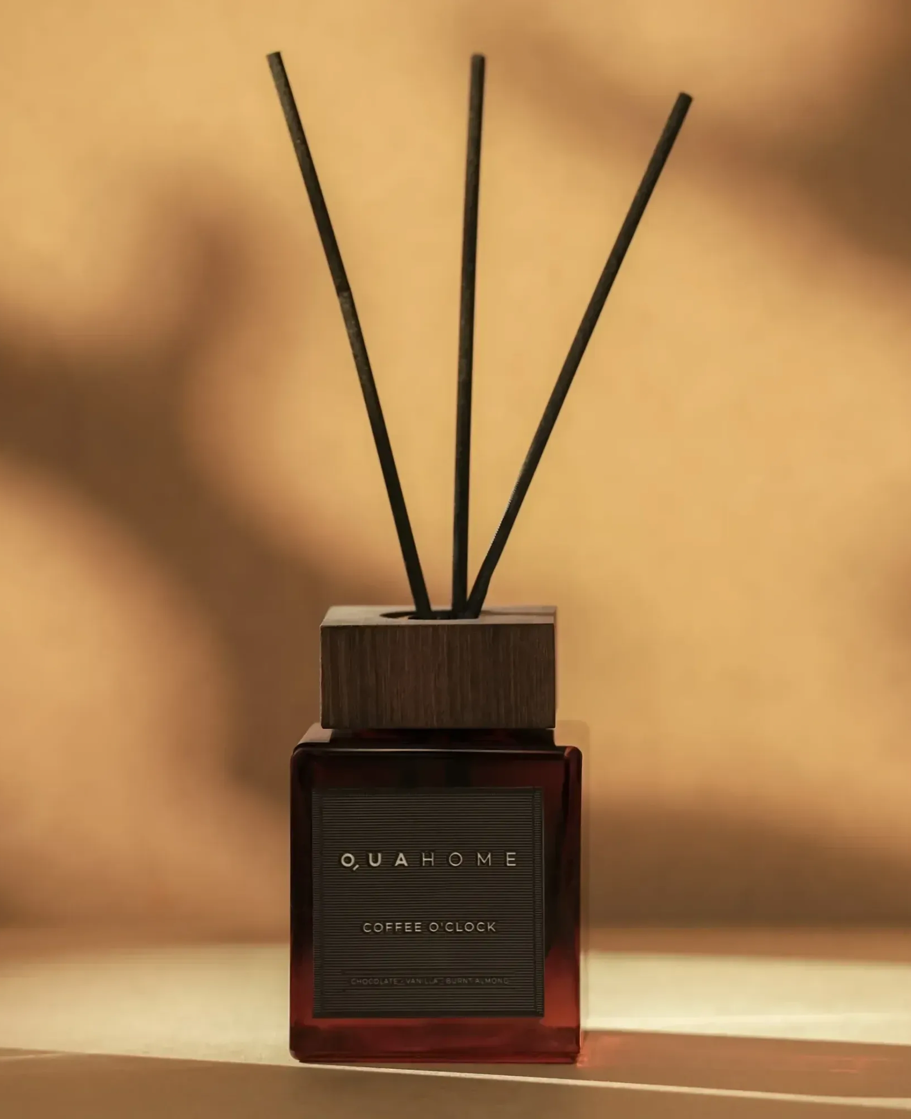 Qua Home Coffee O' Clock Çubuklu Oda Kokusu Küp Şişe Kahverengi 250 Ml