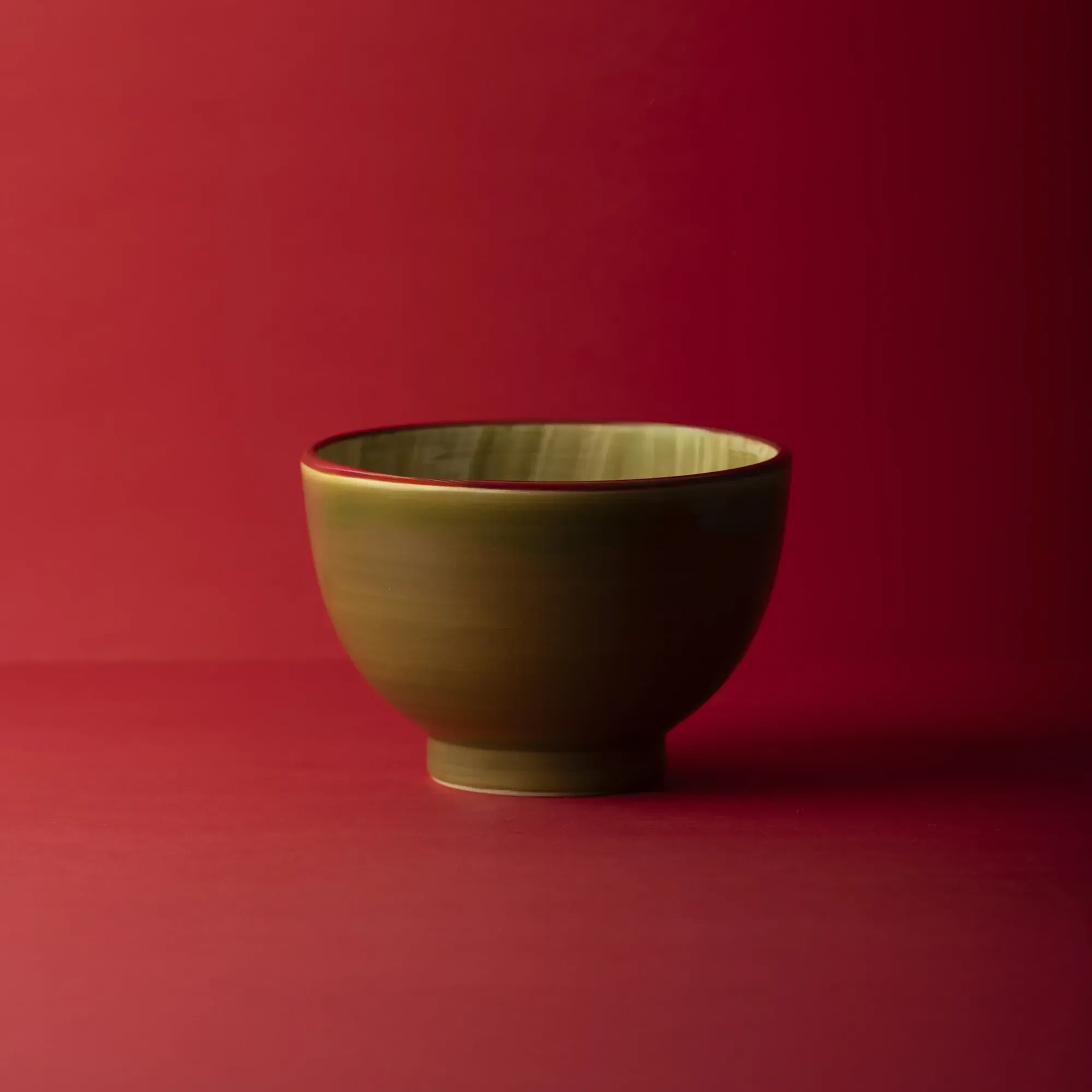 Qua Home Sare Kase Yeşil 15 Cm