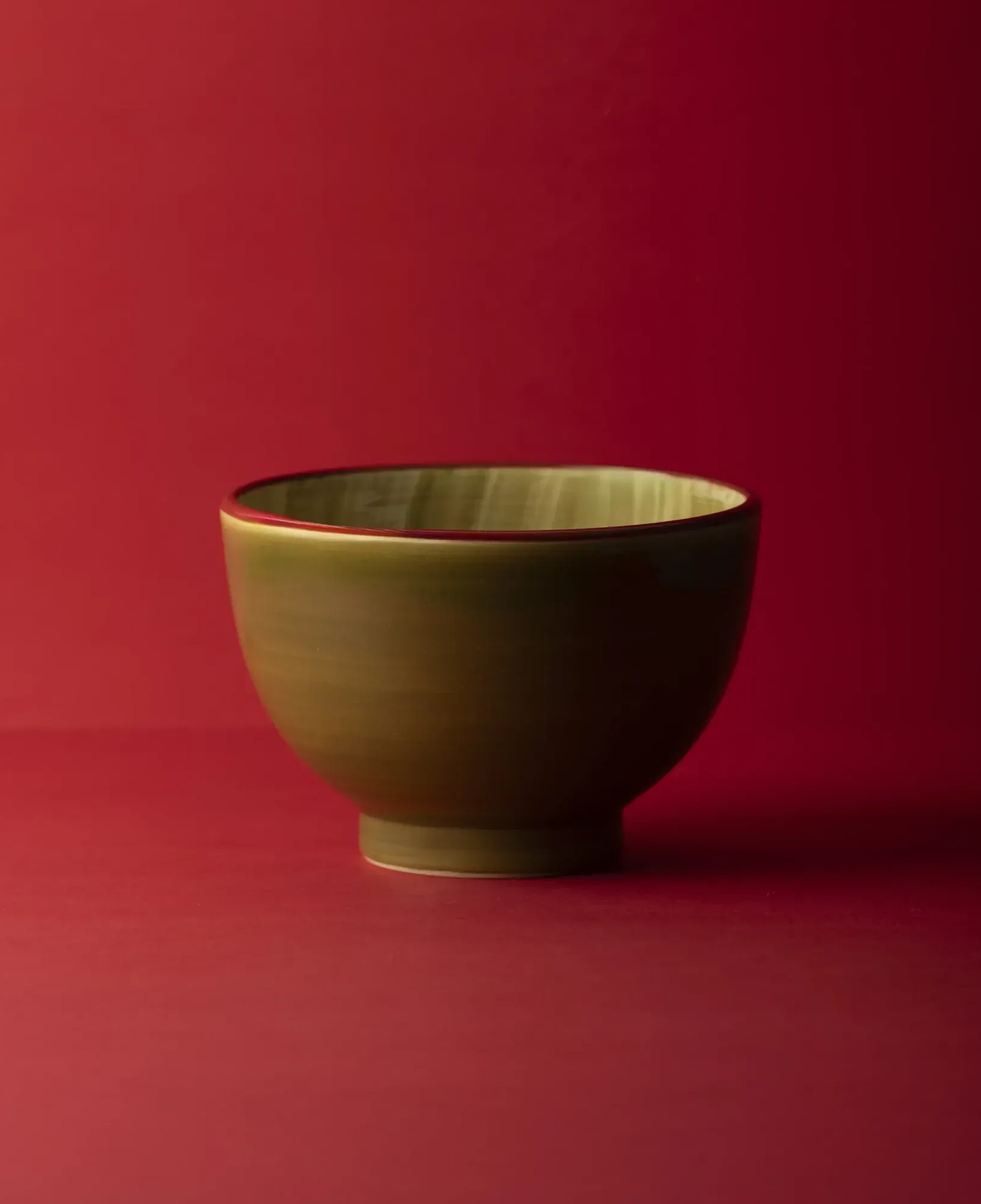 Qua Home Sare Kase Yeşil 15 Cm