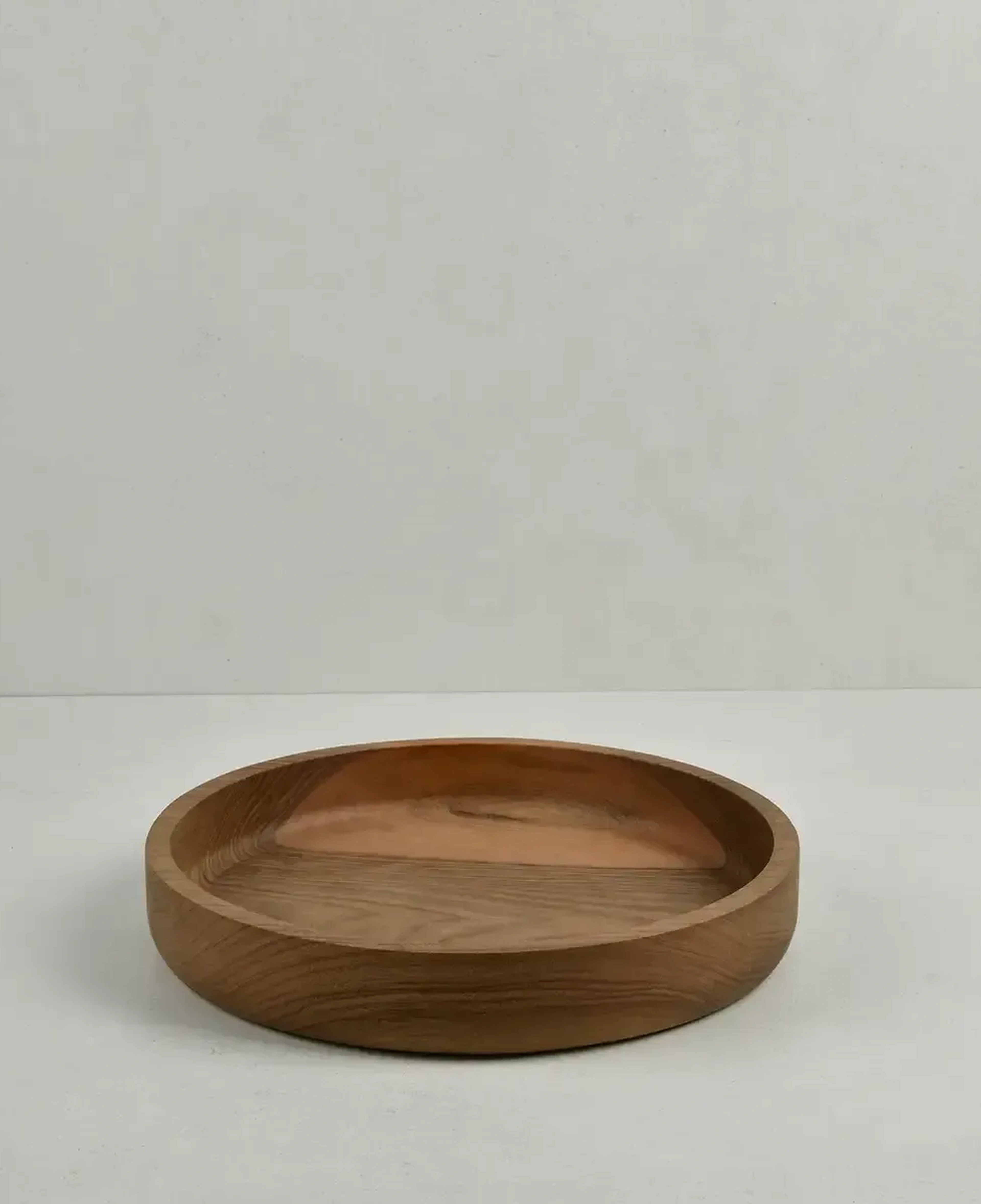 Qua Home Jace Ceviz Ahşap Salata Kasesi 30x30x5 cm