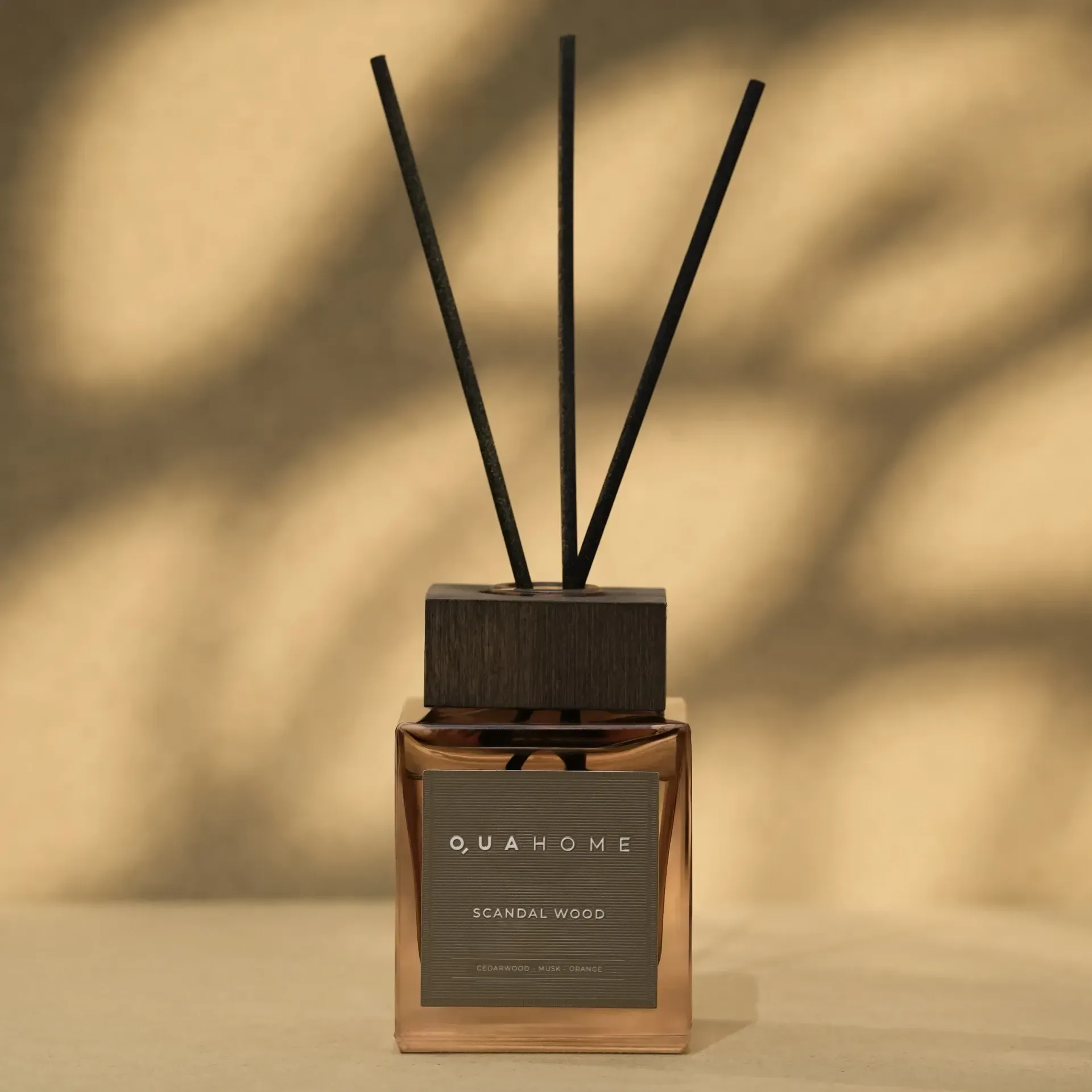 Qua Home Scandal Wood Çubuklu Oda Kokusu Küp Şişe Hardal 250 Ml