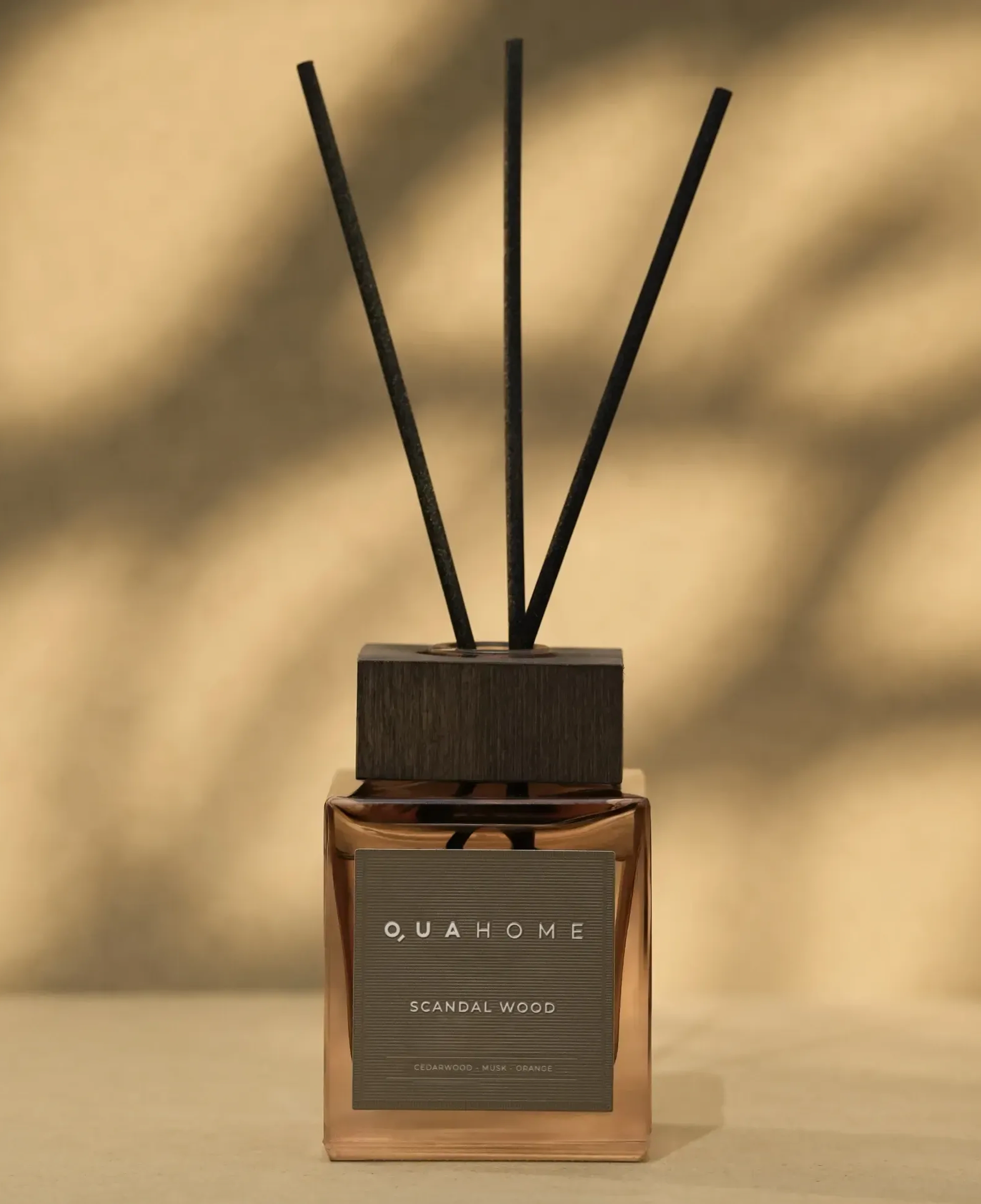 Qua Home Scandal Wood Çubuklu Oda Kokusu Küp Şişe Hardal 250 Ml