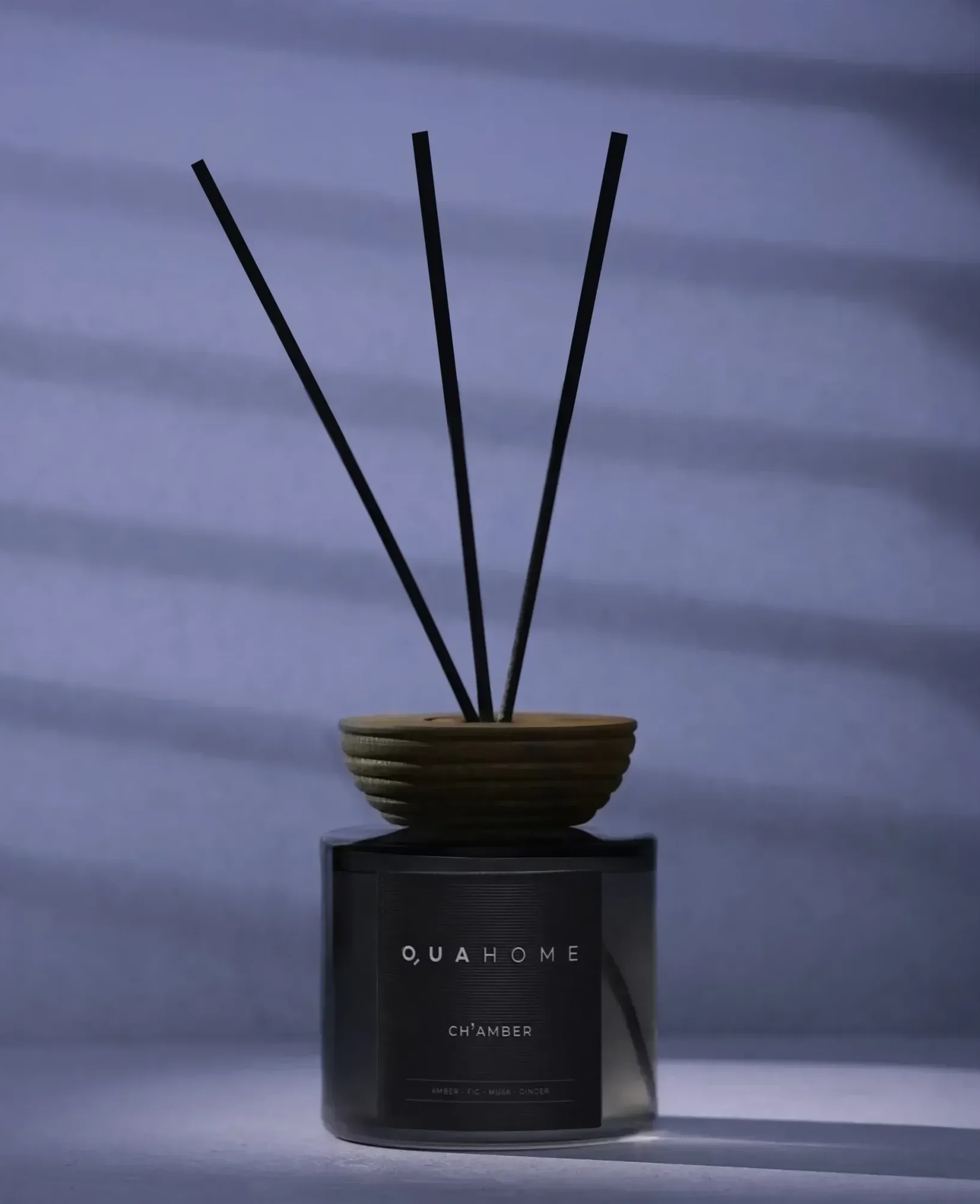 Qua Home Ch'amber Çubuklu Oda Kokusu Silindir Şişe Antrasit 250 Ml