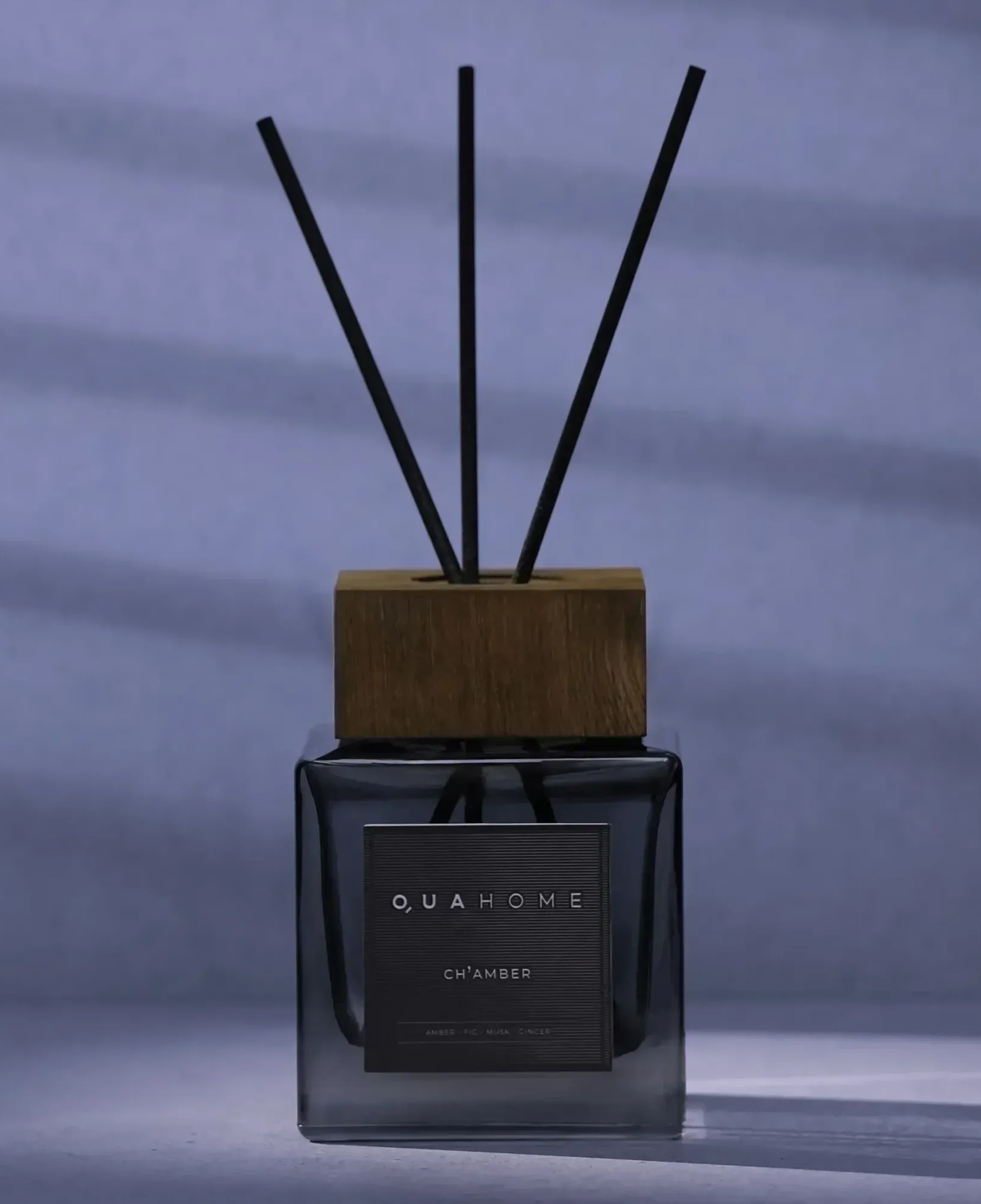Qua Home Ch'amber Çubuklu Oda Kokusu Küp Şişe Antrasit 500 Ml