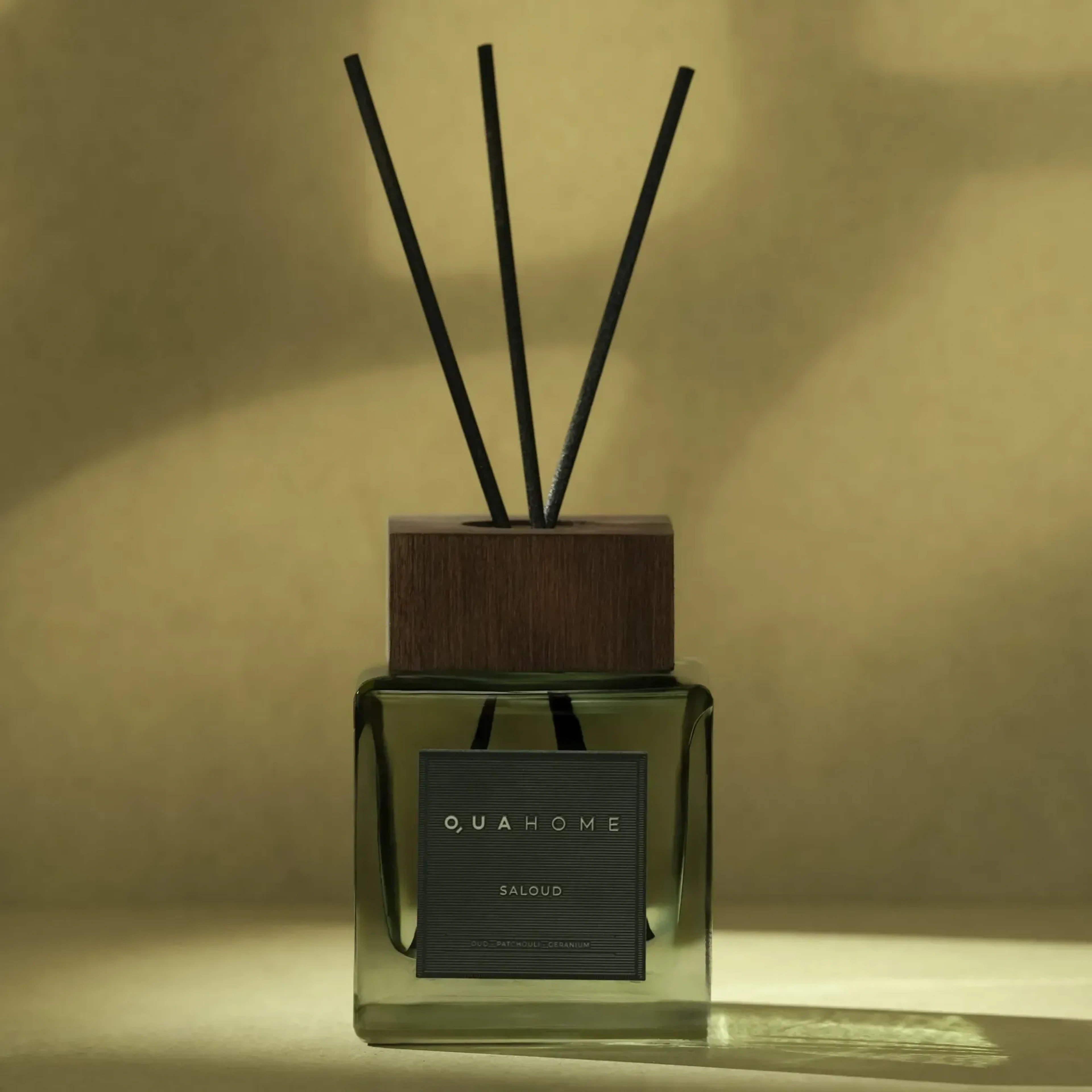 Qua Home Saloud Çubuklu Oda Kokusu Küp Şişe Yeşil 500 Ml