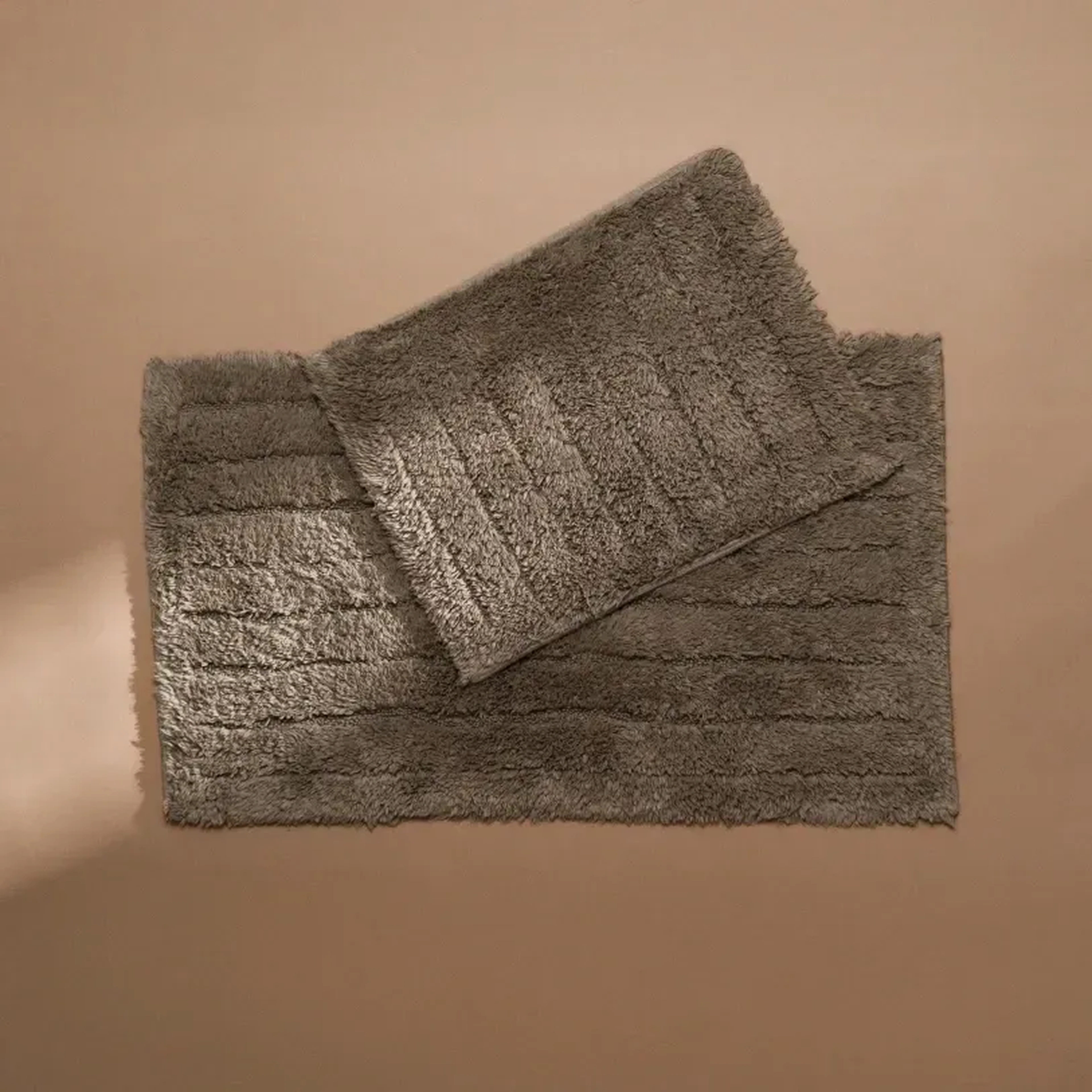 Qua Home Daisy Banyo Paspası Seti Vizon