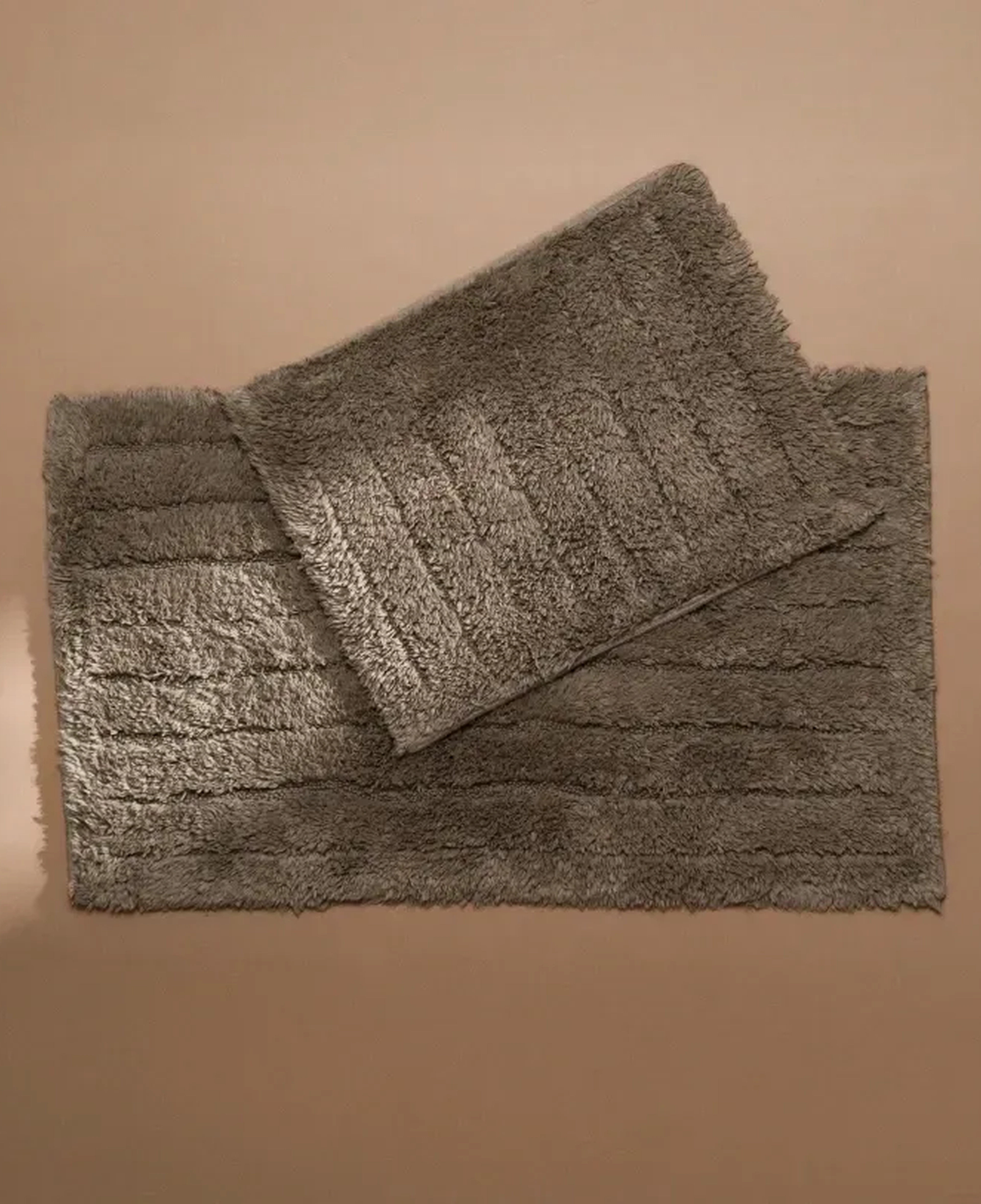 Qua Home Daisy Banyo Paspası Seti Vizon