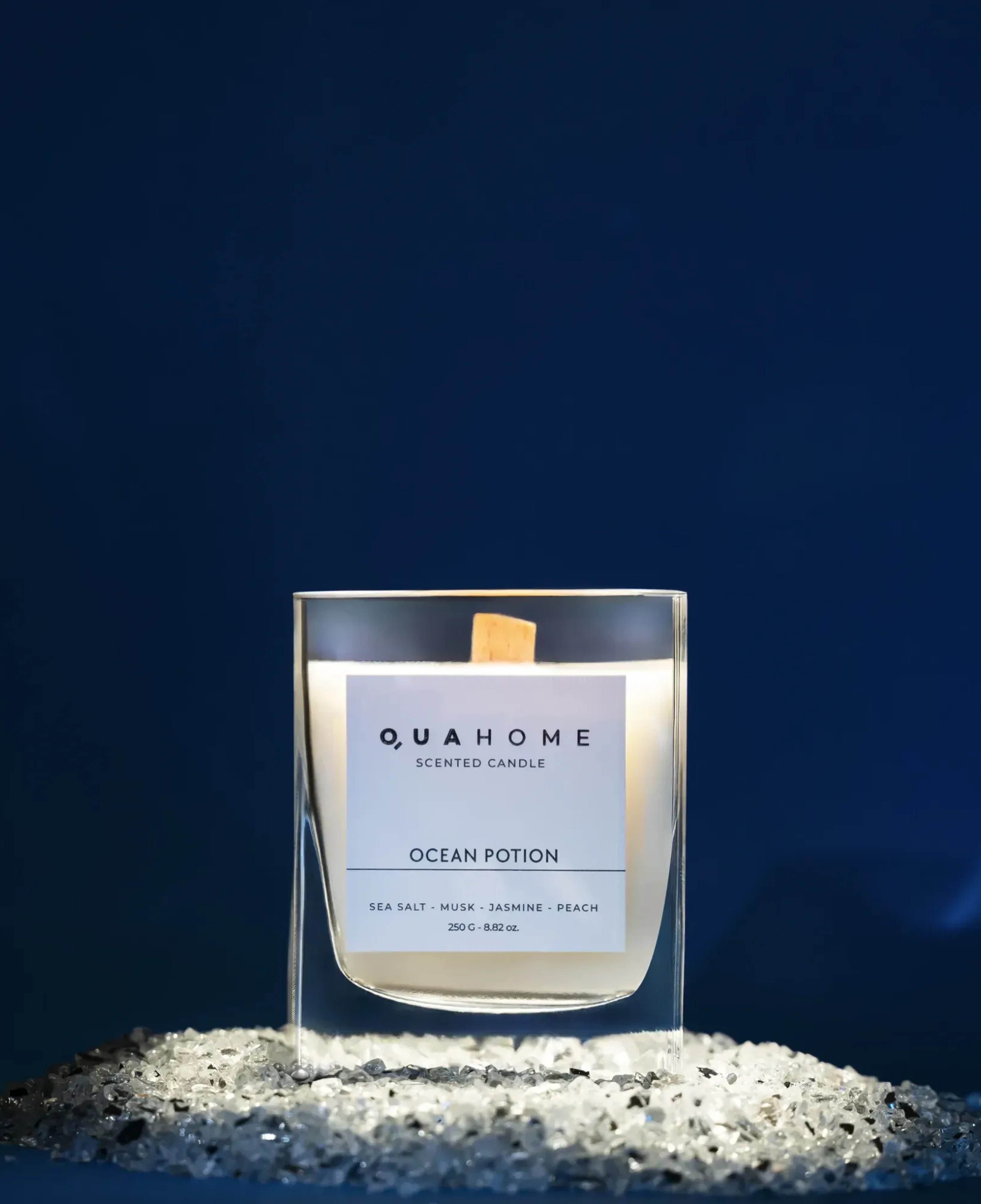 Qua Home Ocean Potion Kokulu Mum Küp 250 Gr