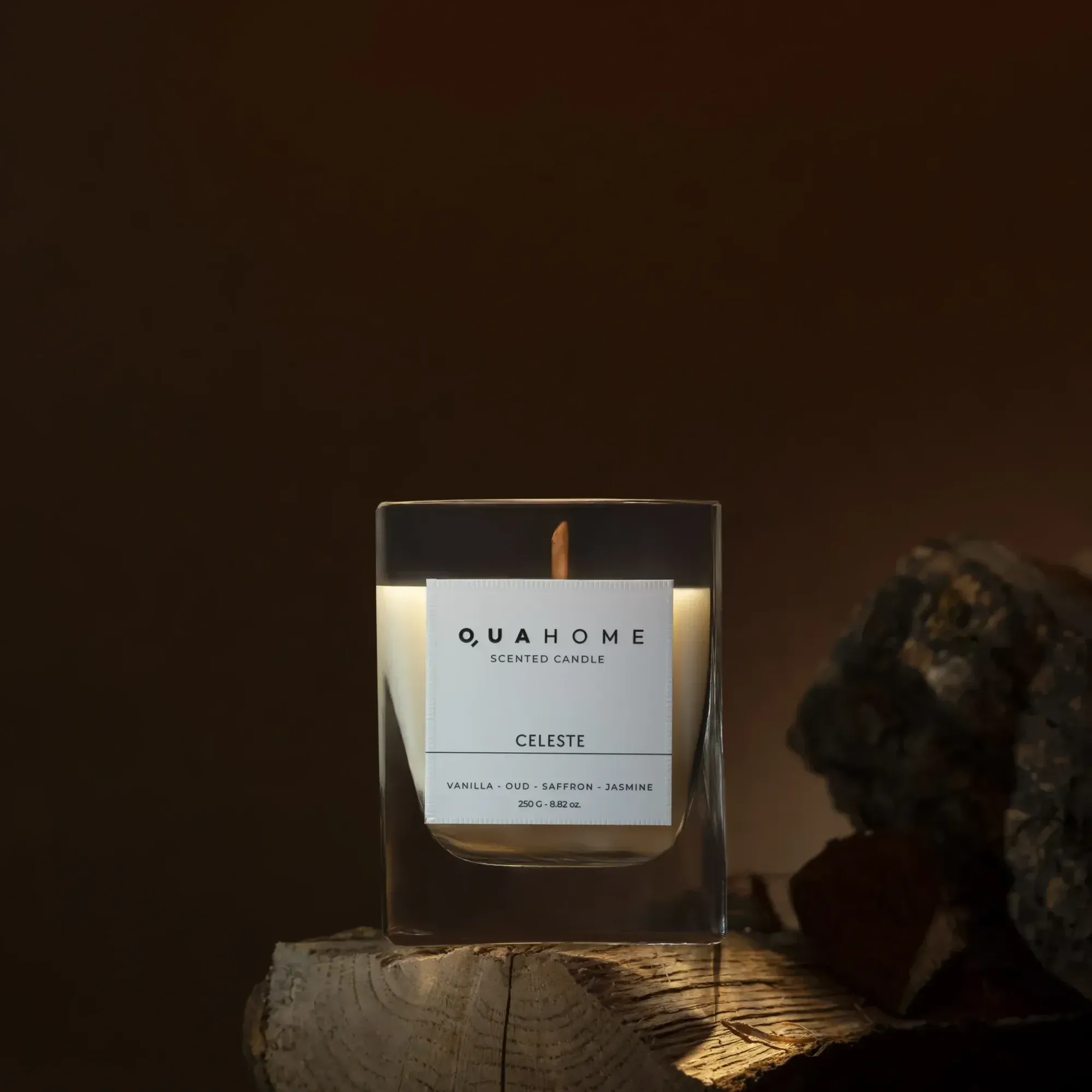 Qua Home Celeste Kokulu Mum Küp 250 Gr