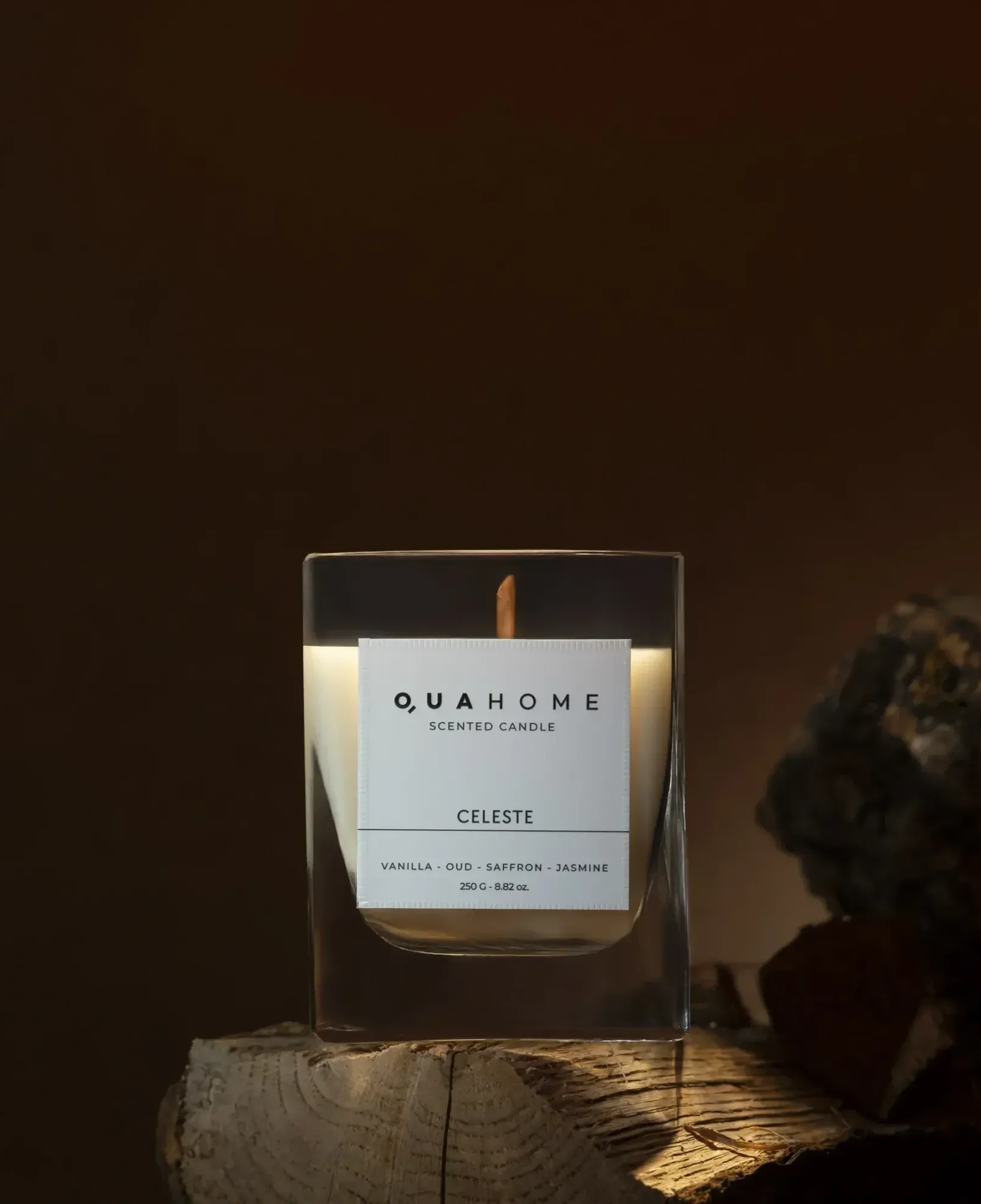 Qua Home Celeste Kokulu Mum Küp 250 Gr