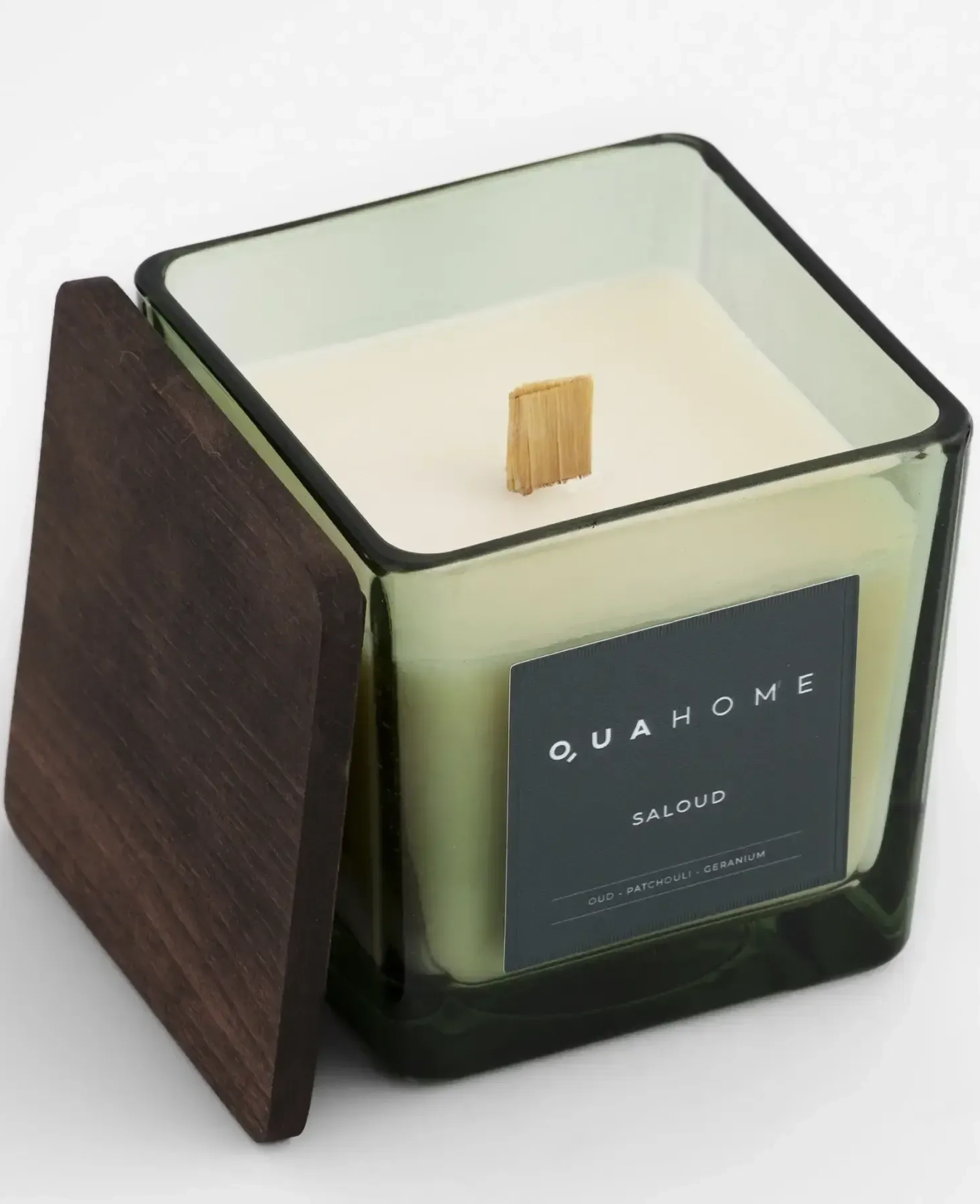 Qua Home Saloud Kokulu Mum Yeşil 500 Gr