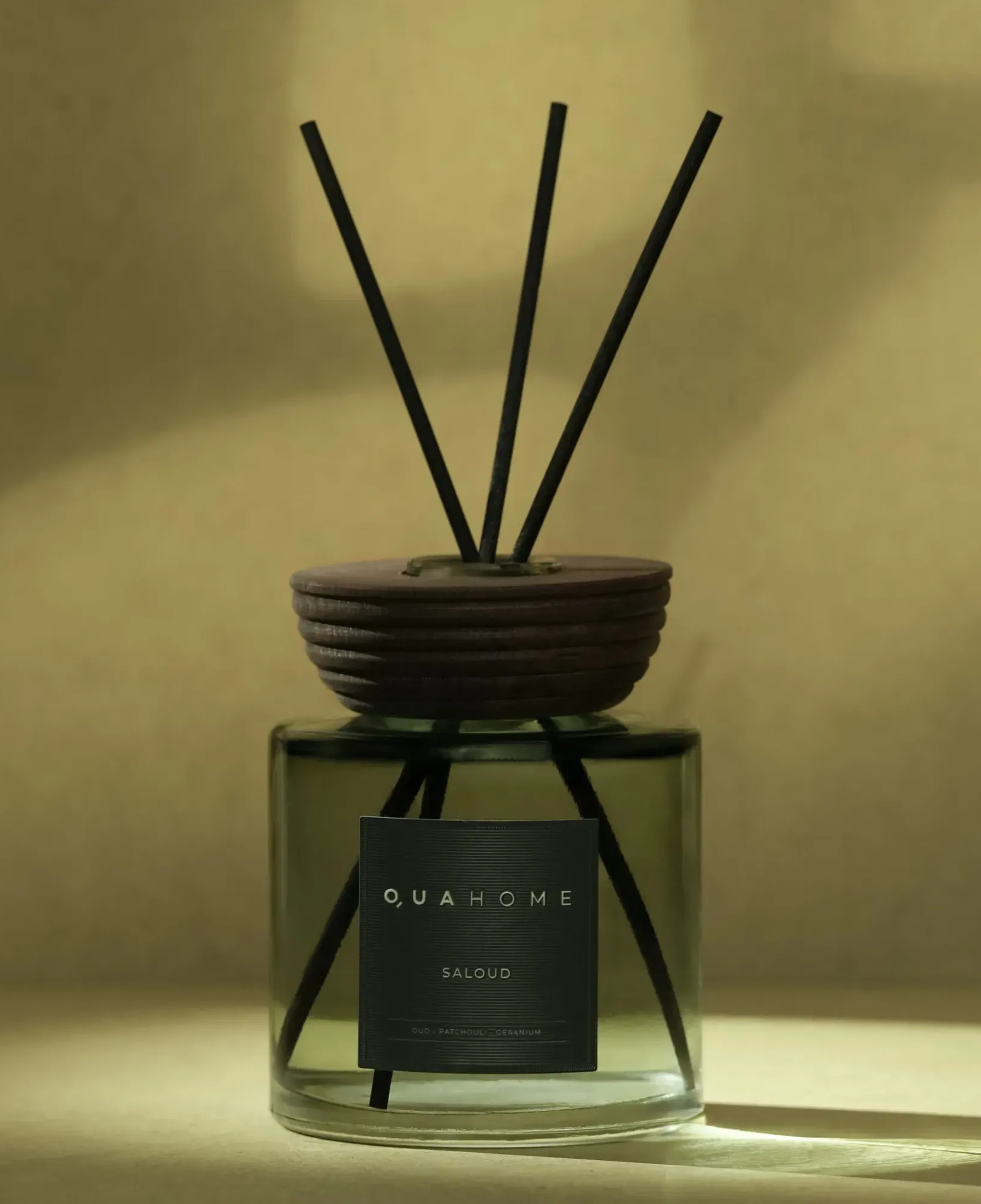 Qua Home Saloud Çubuklu Oda Kokusu Silindir Şişe Yeşil 500 Ml