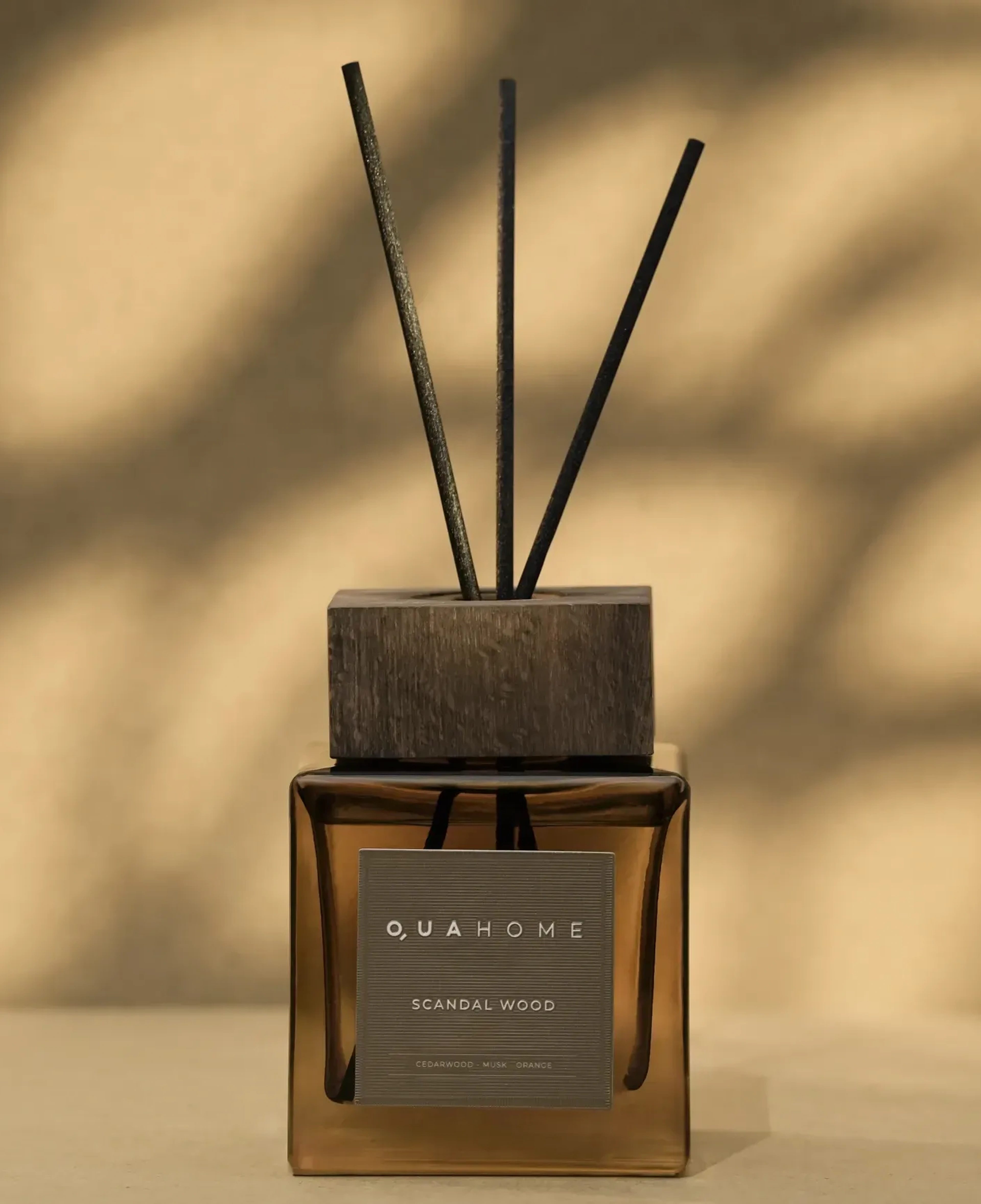 Qua Home Scandal Wood Çubuklu Oda Kokusu Küp Şişe Hardal 500 Ml