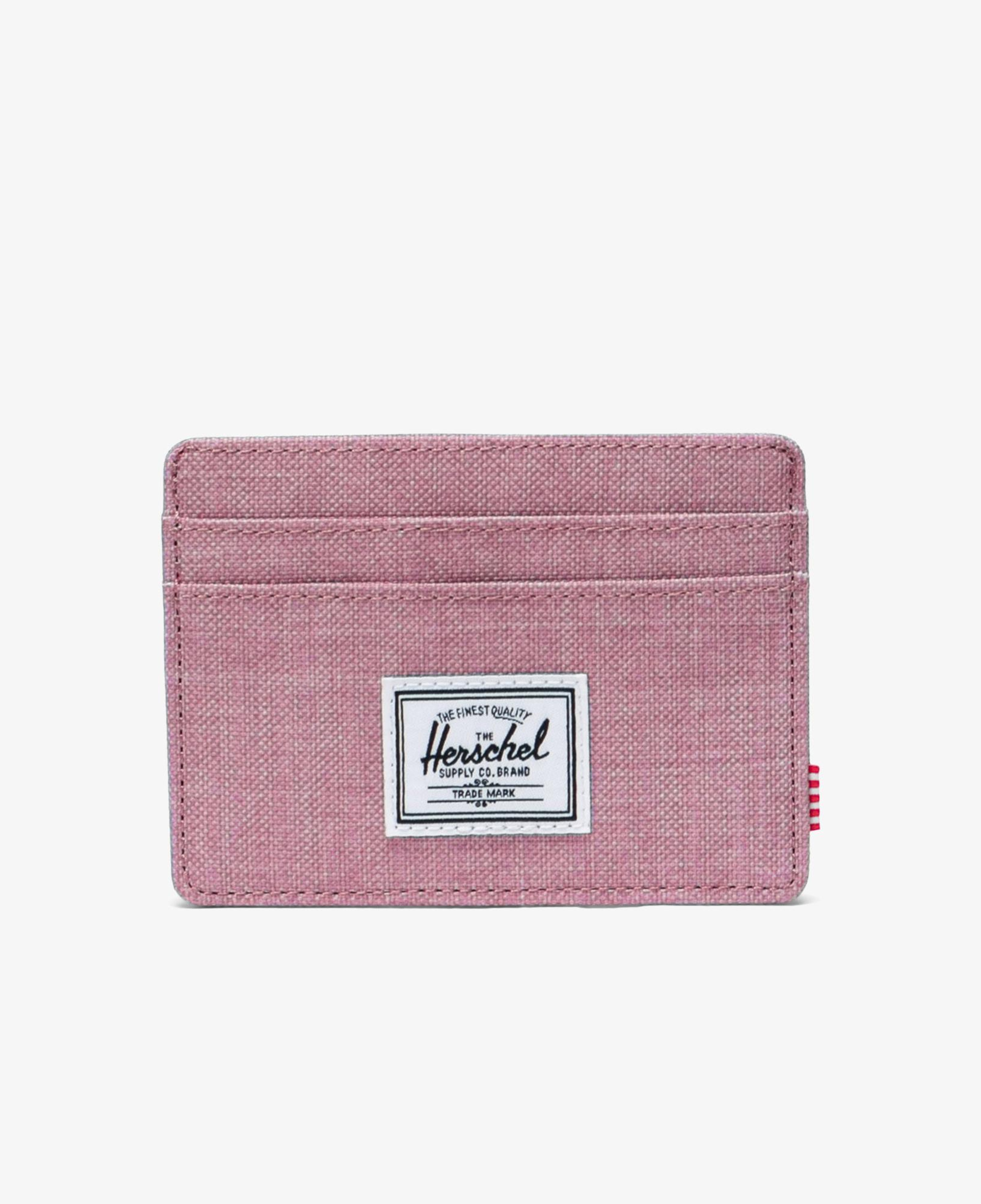 Herschel Charlie Unisex Pembe Kartlık