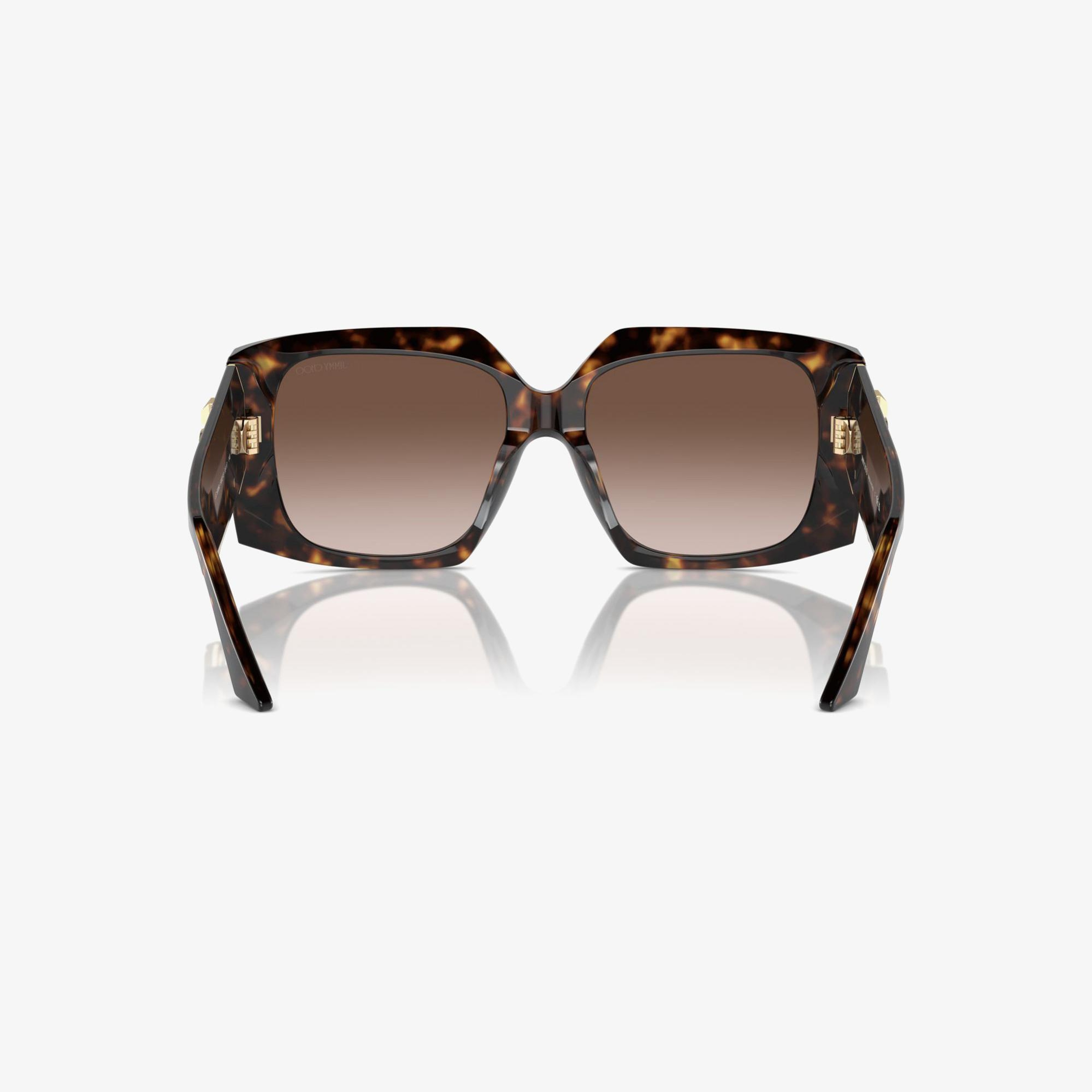 JIMMY CHOO Jc56U Kadın Kahverengi Güneş Gözlüğü