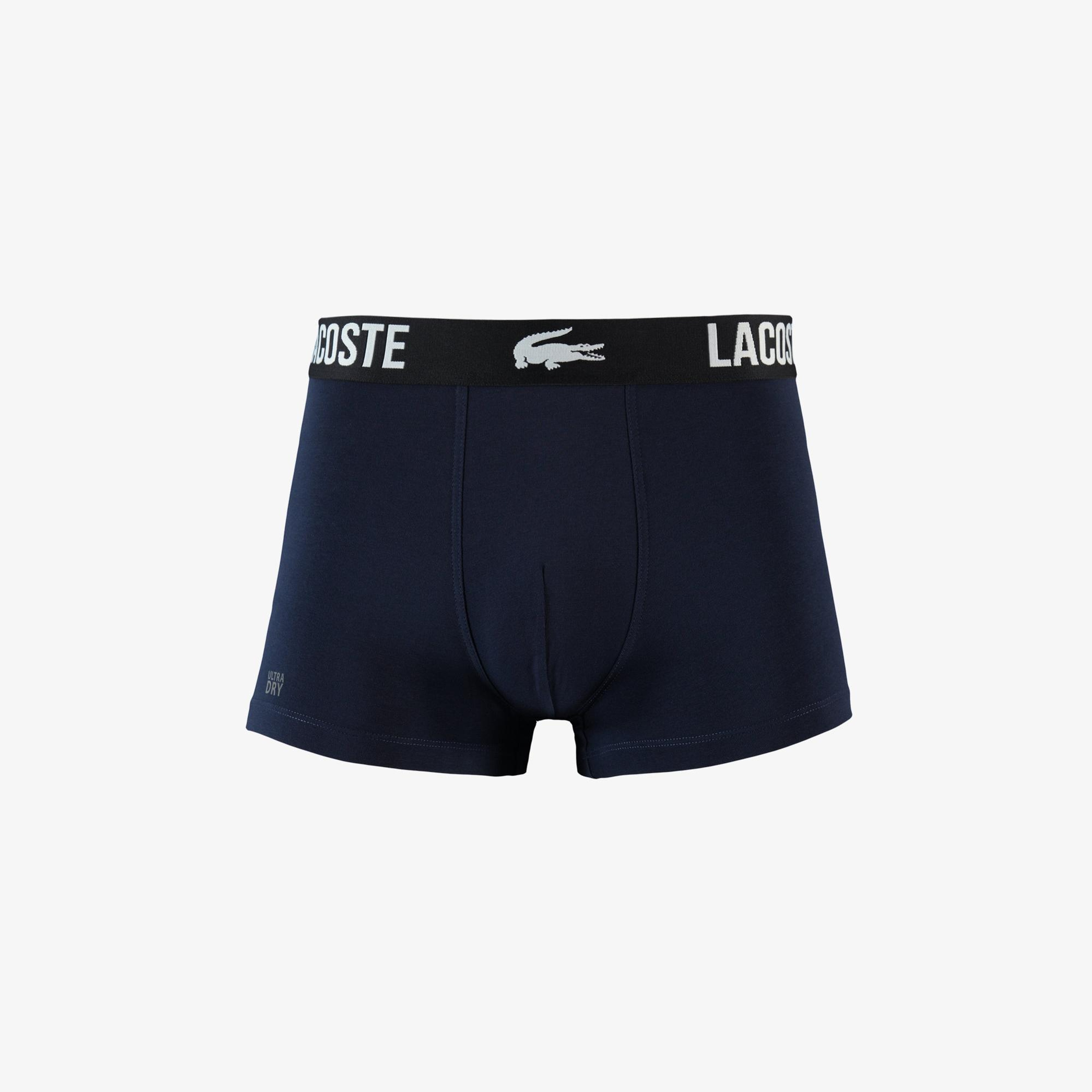 Lacoste Erkek 3'lü Renkli Boxer